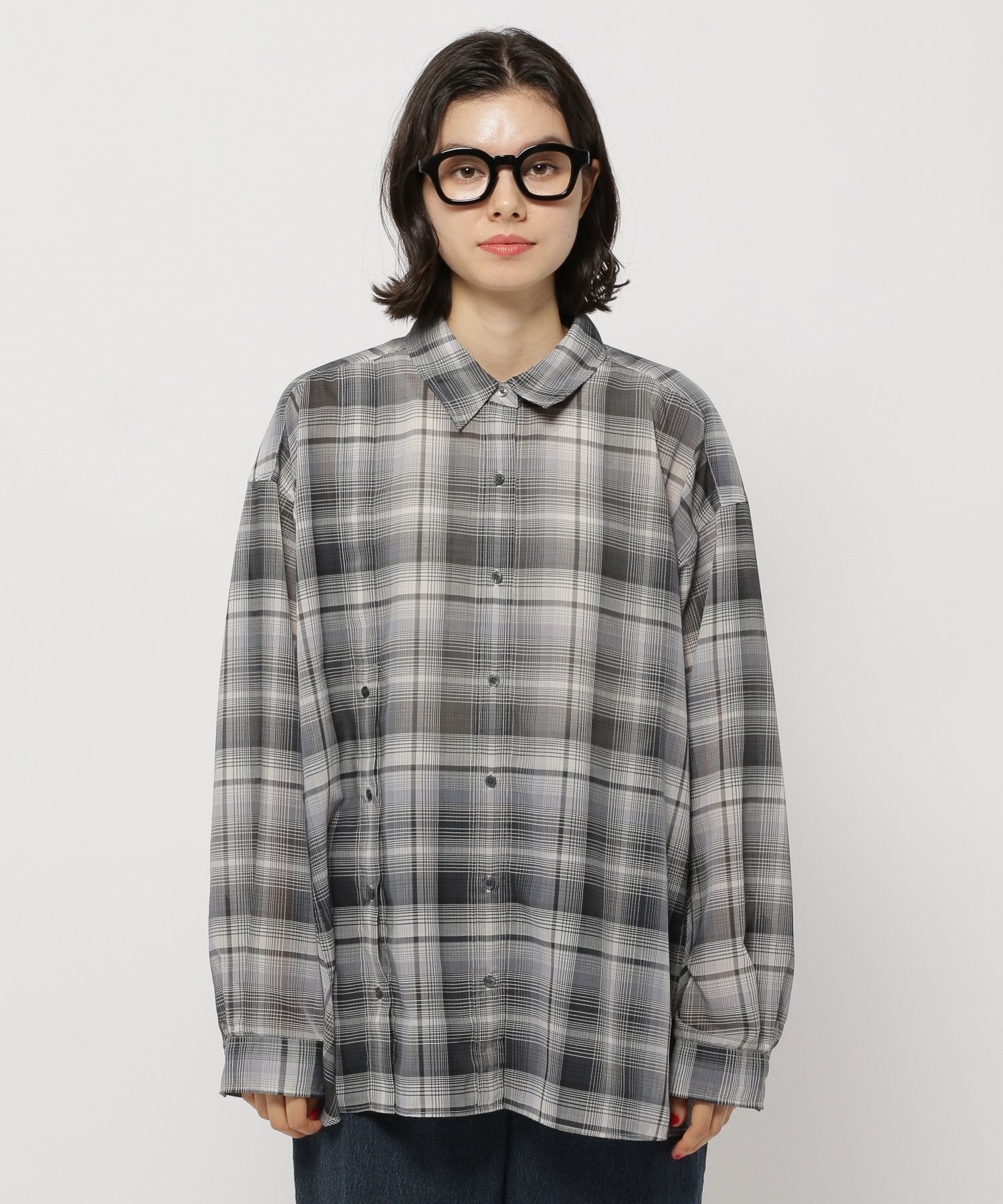 niko and ｜ダブルフロントチェックシャツ | Rakuten Fashion(楽天