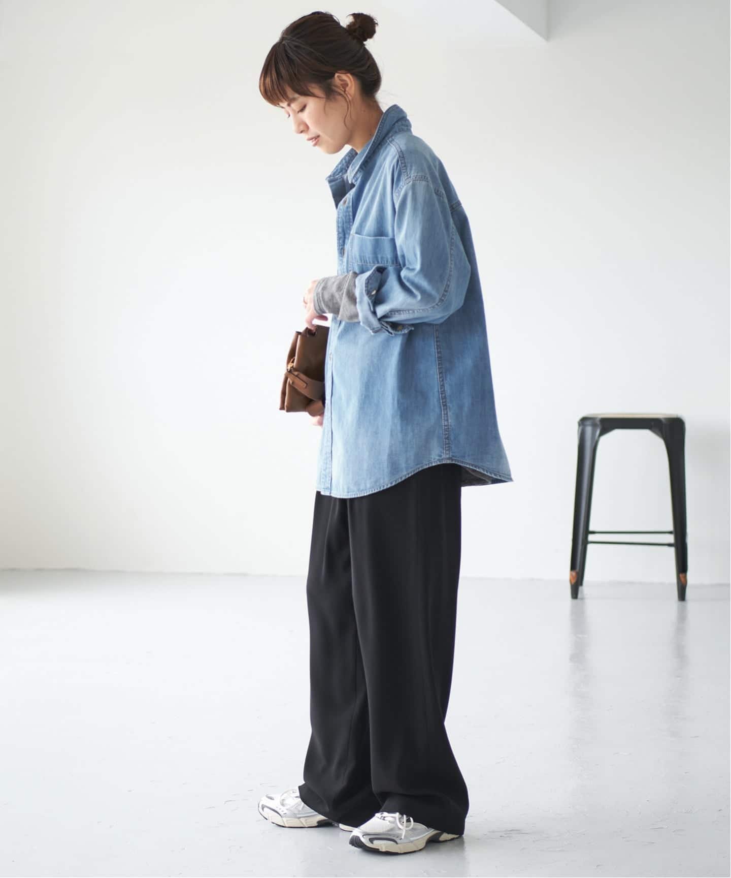 Spick & Span｜《追加》ライトオンスデニムシャツ | Rakuten Fashion