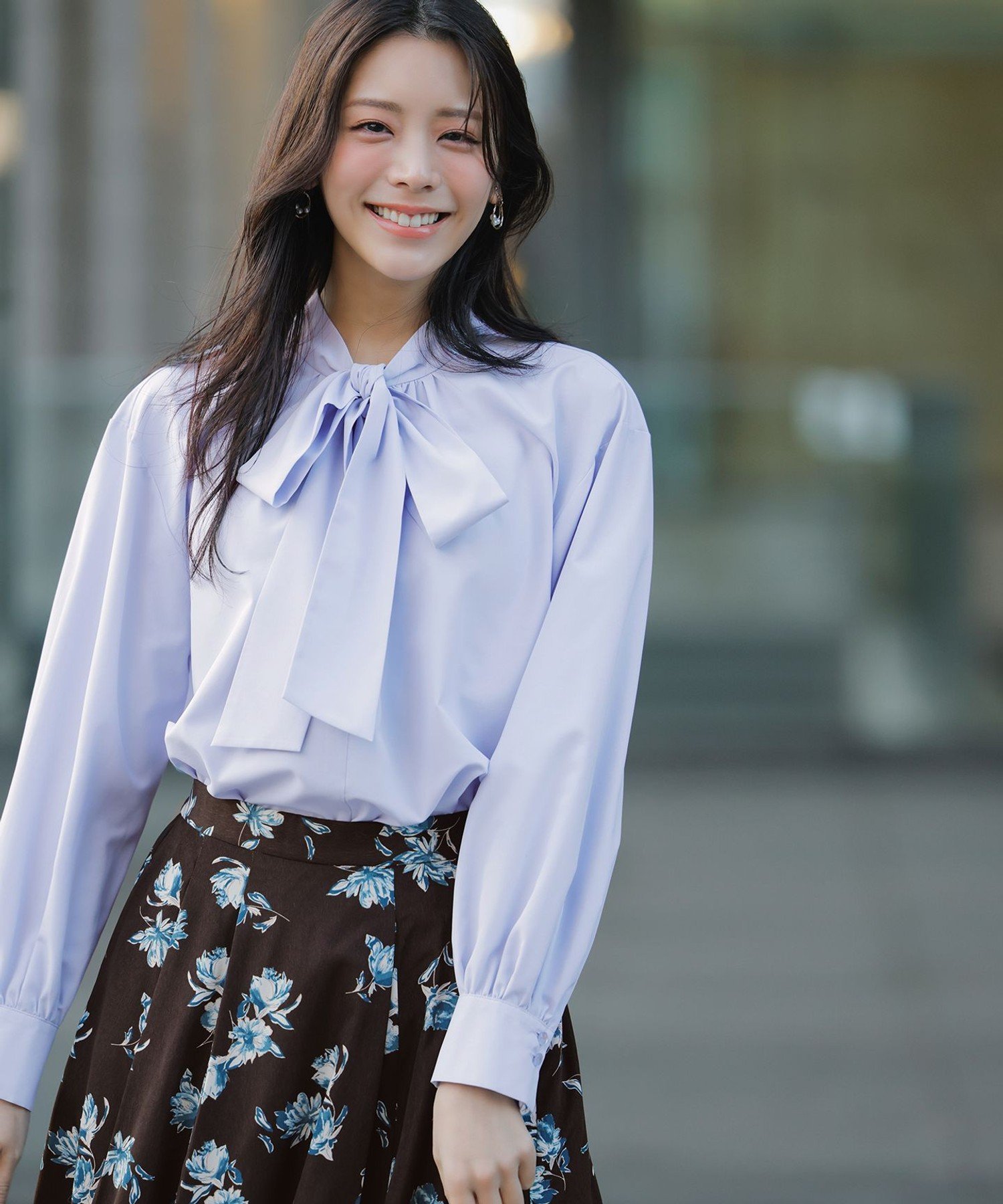 ANY SIS｜【2WAY】リボンギャザー ブラウス | Rakuten Fashion(楽天