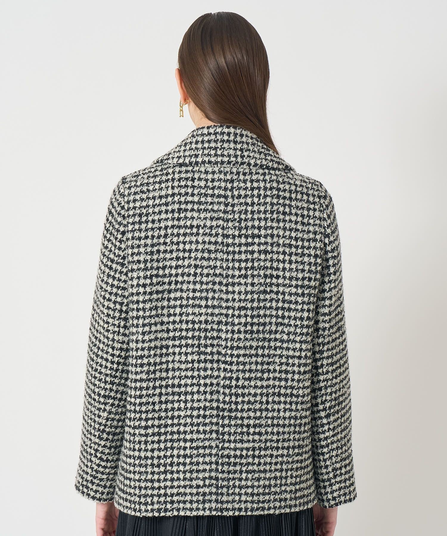 ANAYI｜ループ千鳥ツイードPコート | Rakuten Fashion(楽天
