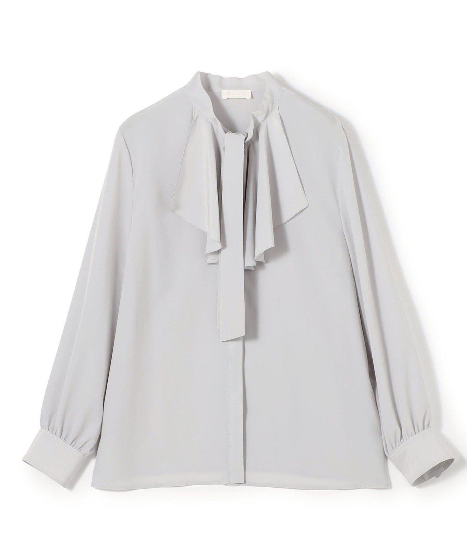 TOMORROWLAND｜クリアデシン フリルボウタイブラウス | Rakuten