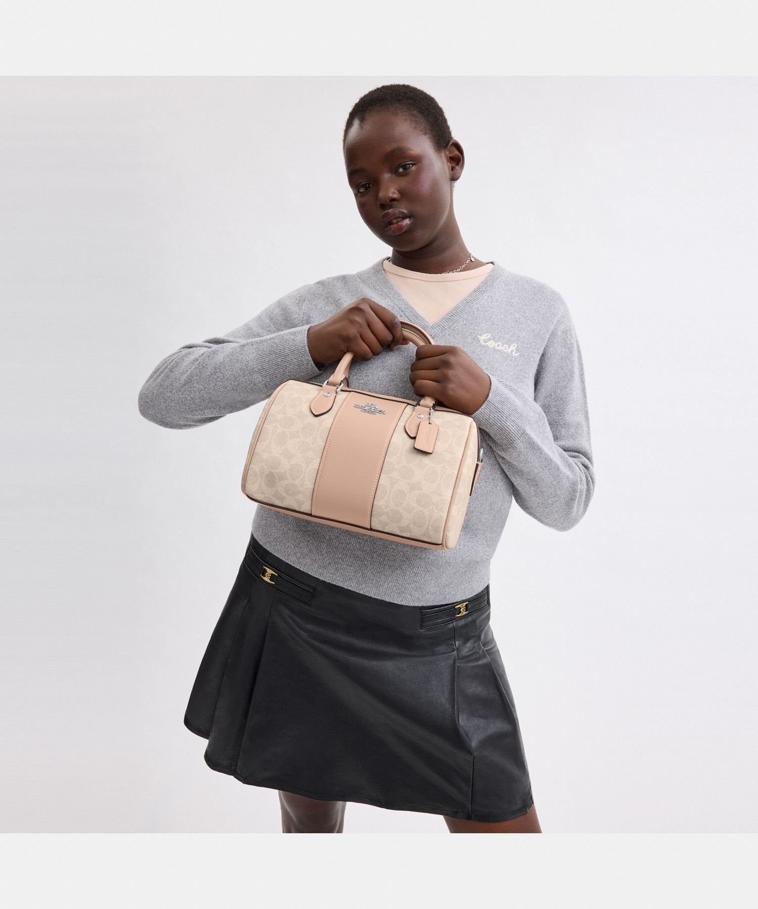 COACH OUTLET｜【公式】ローアン サッチェル バッグ・シグネチャー