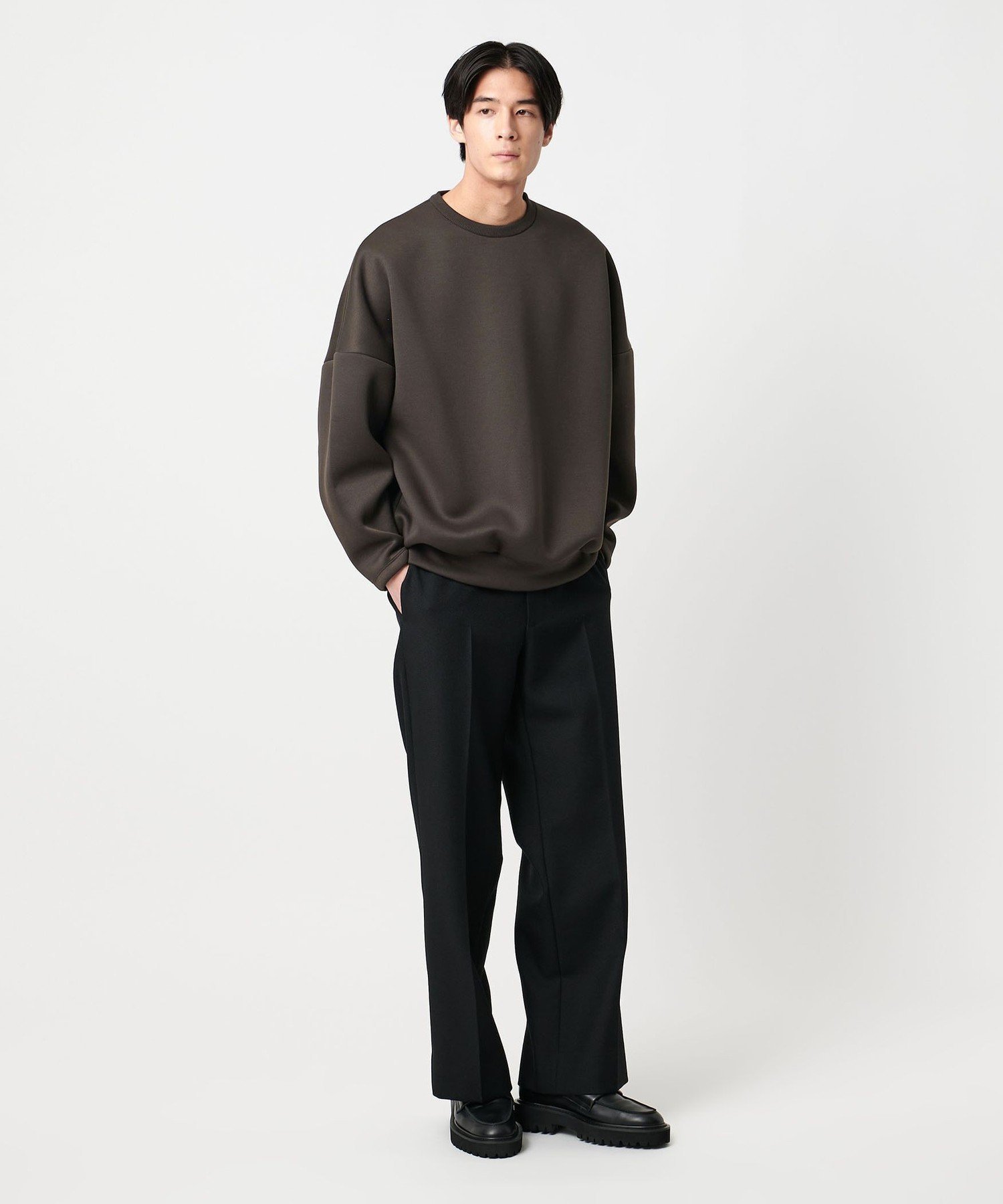 MARW UNITED ARROWS：ダンボール クルーネック プルオーバー UNITED ARROWS｜<MARW UNITED ARROWS>ダンボール クルーネック プル