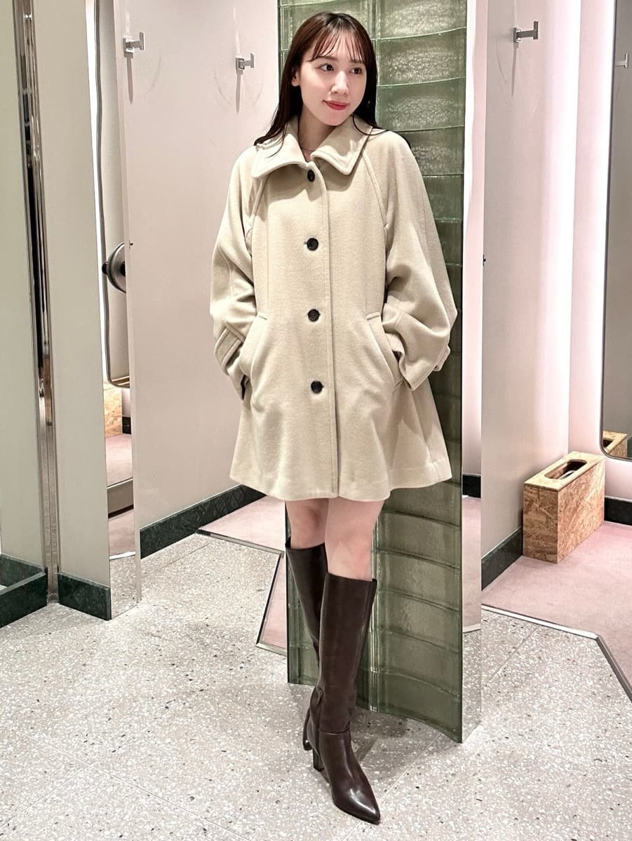 SNIDEL｜ステンカラーミドルコート | Rakuten Fashion(楽天