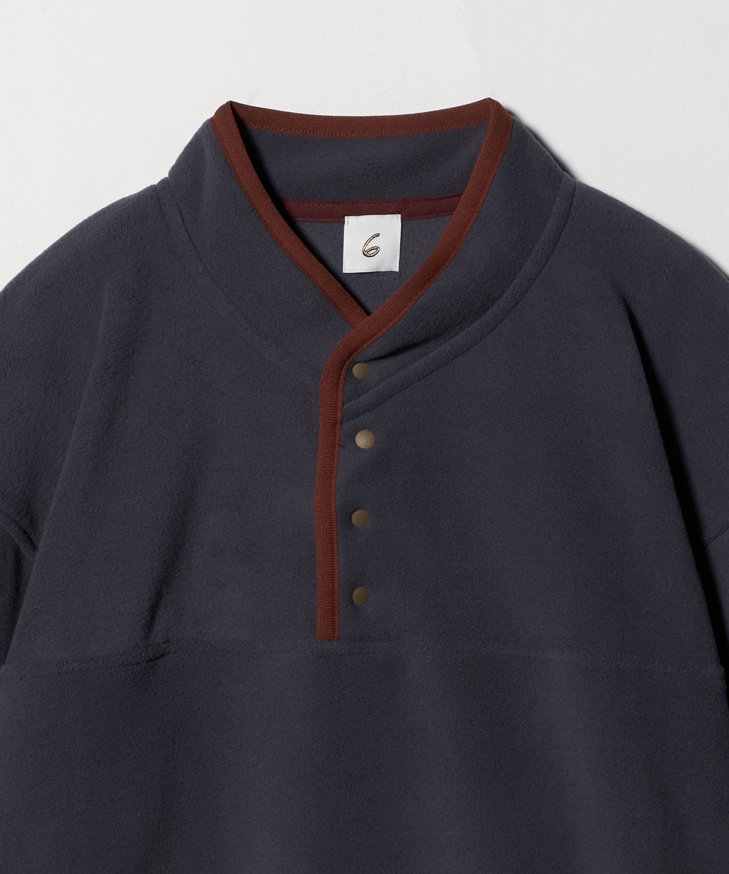 6 ROKU フリース プルオーバー トレーナー BEAUTY&YOUTH UNITED ARROWS｜<6(ROKU)>フリース プルオーバー