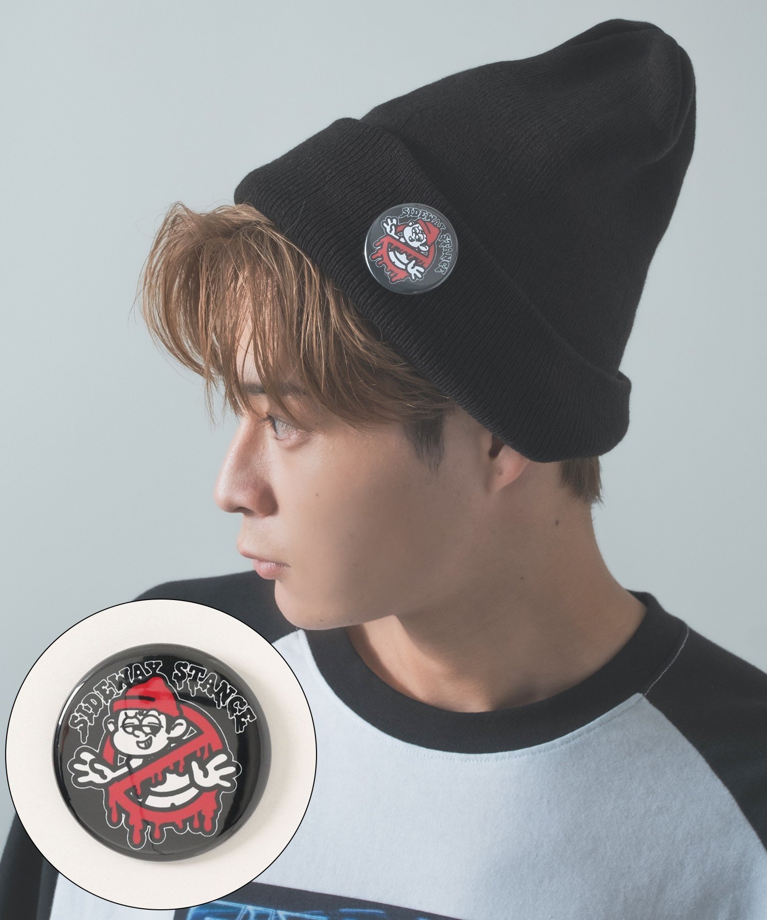 improves｜缶バッジ付き ニットキャップ | Rakuten Fashion(楽天