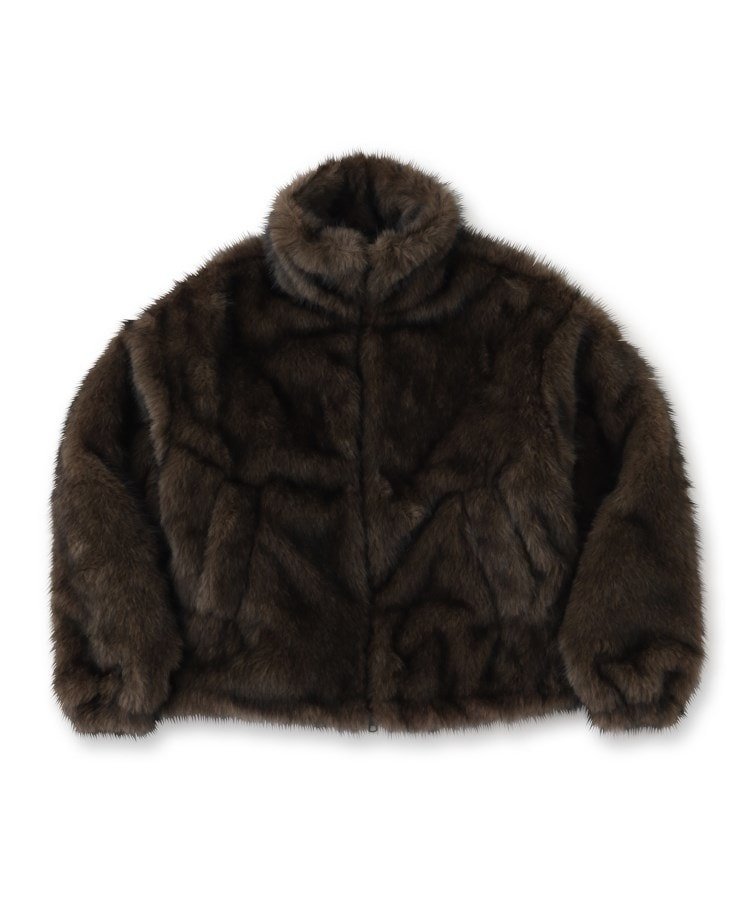 tk.TAKEO KIKUCHI｜ミックスフェイクファーブルゾン | Rakuten Fashion