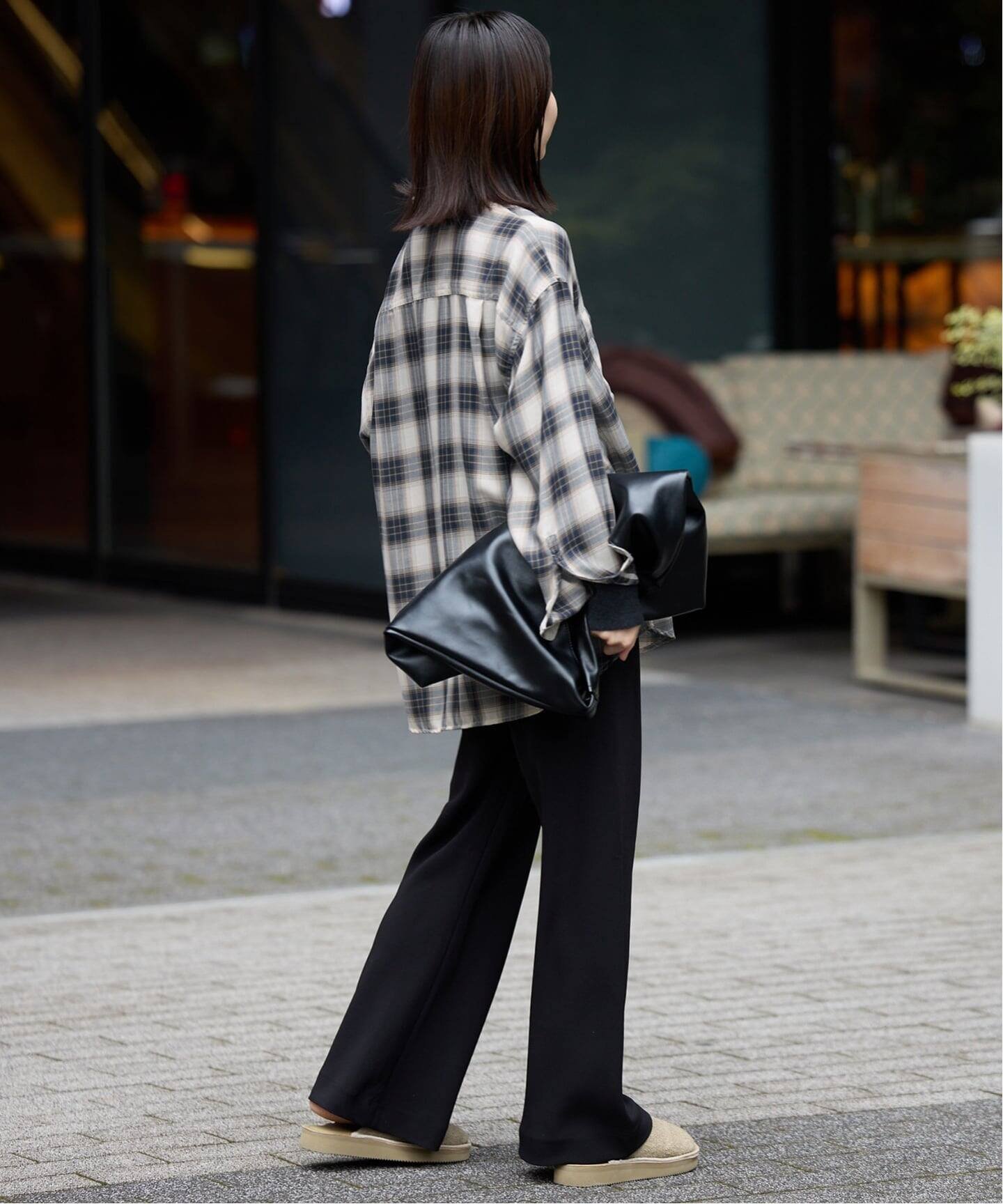 SLOBE IENA｜《追加》ビエラチェックルーズシャツ | Rakuten Fashion