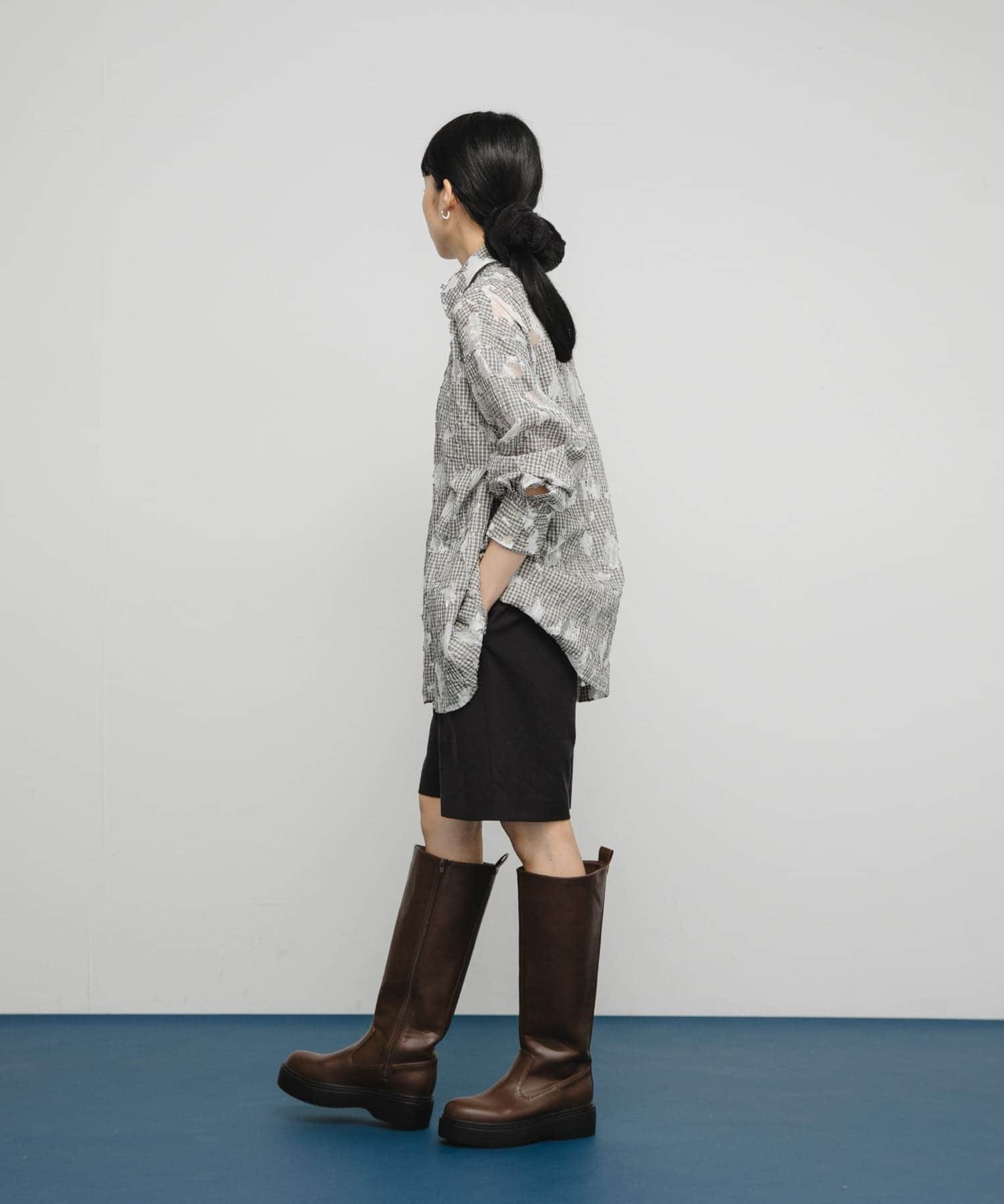 KBF｜プラットフォームロングブーツ | Rakuten Fashion(楽天