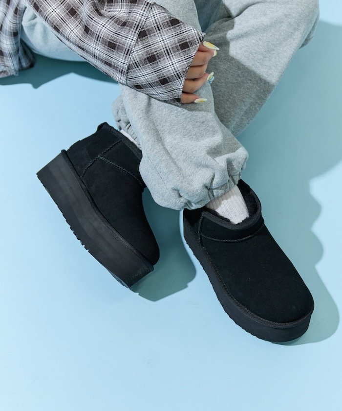 FREAK'S STORE｜W CLASSIC ULTRA MINI PLATFORM(厚底ムートンブーツ)[6
