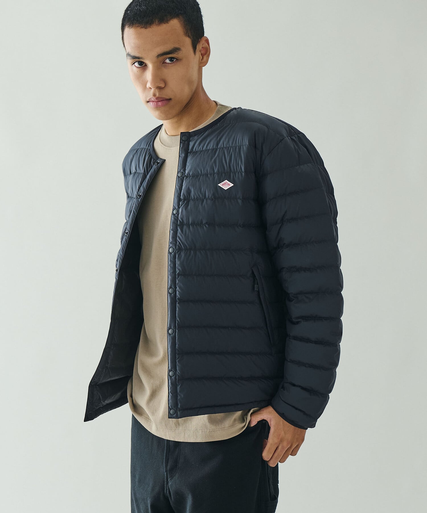 Bshop｜DANTON | クルーネック インナーダウンジャケット MEN