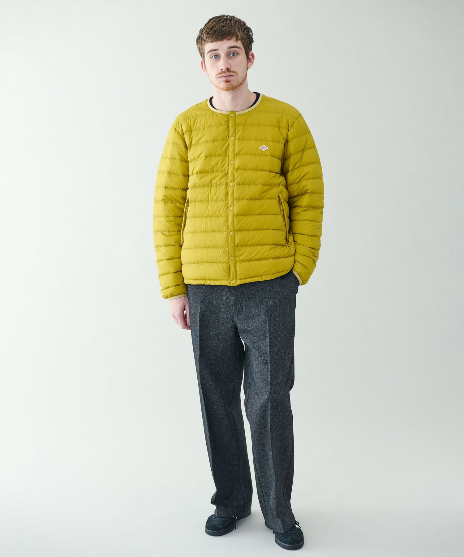 Bshop｜DANTON | クルーネック インナーダウンジャケット MEN