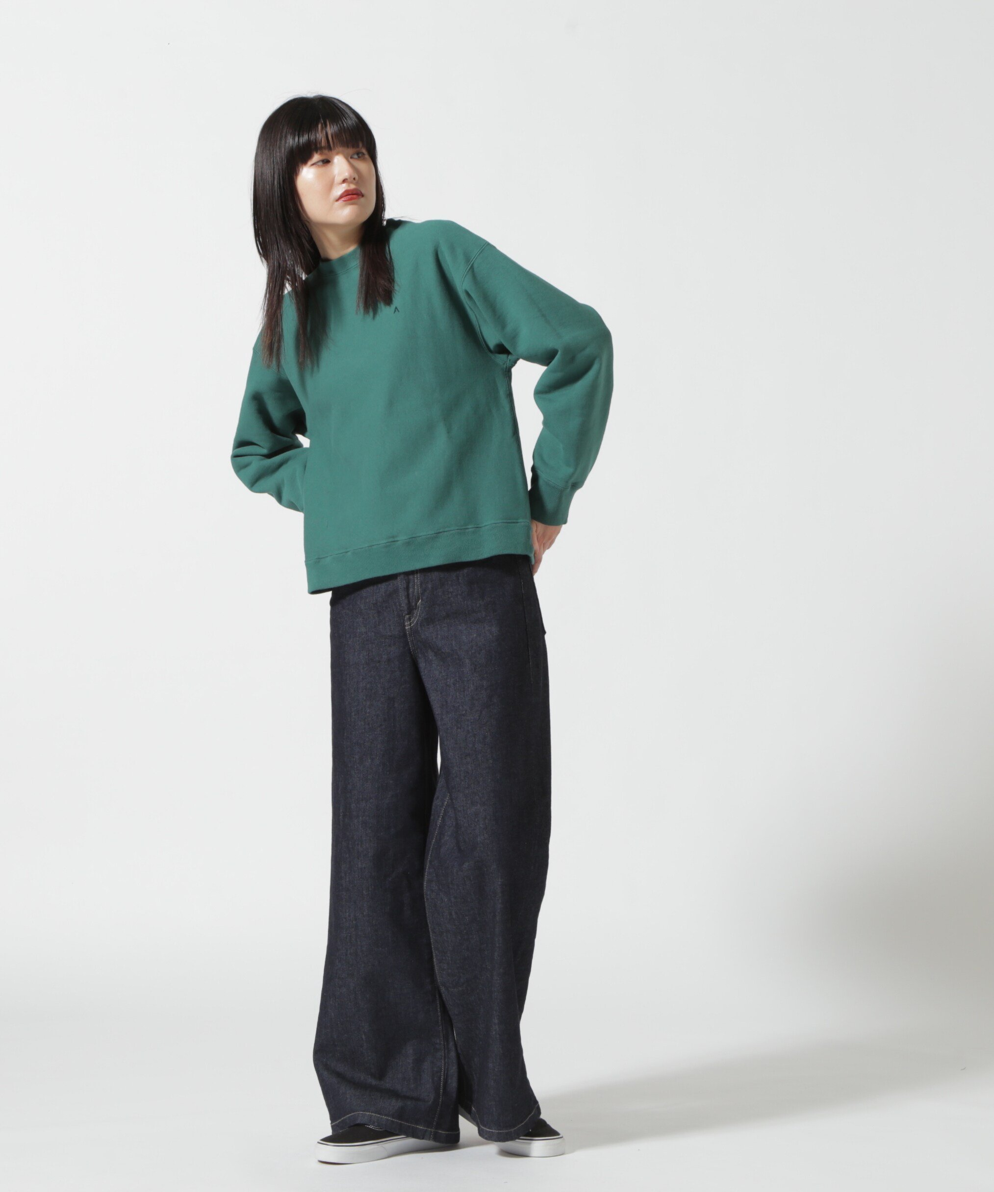 B'2nd｜ATON (エイトン) NATURAL DYE URAKE OVERSIZED SWEAT SHIRT