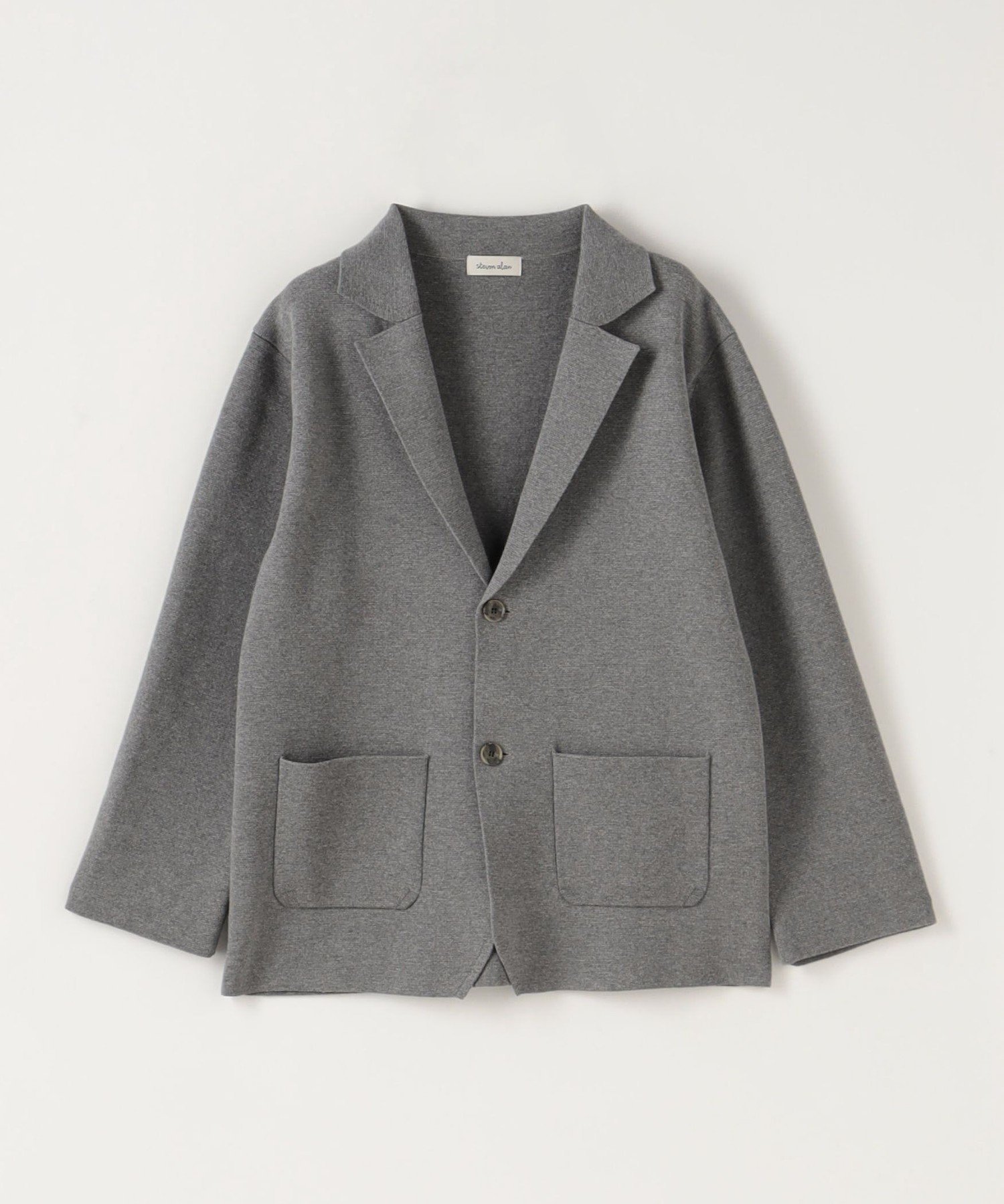 steven alan ブラック リブ編み ニットジャケット UNITED ARROWS LTD. OUTLET｜<Steven Alan>ニットジャケット | Rakuten