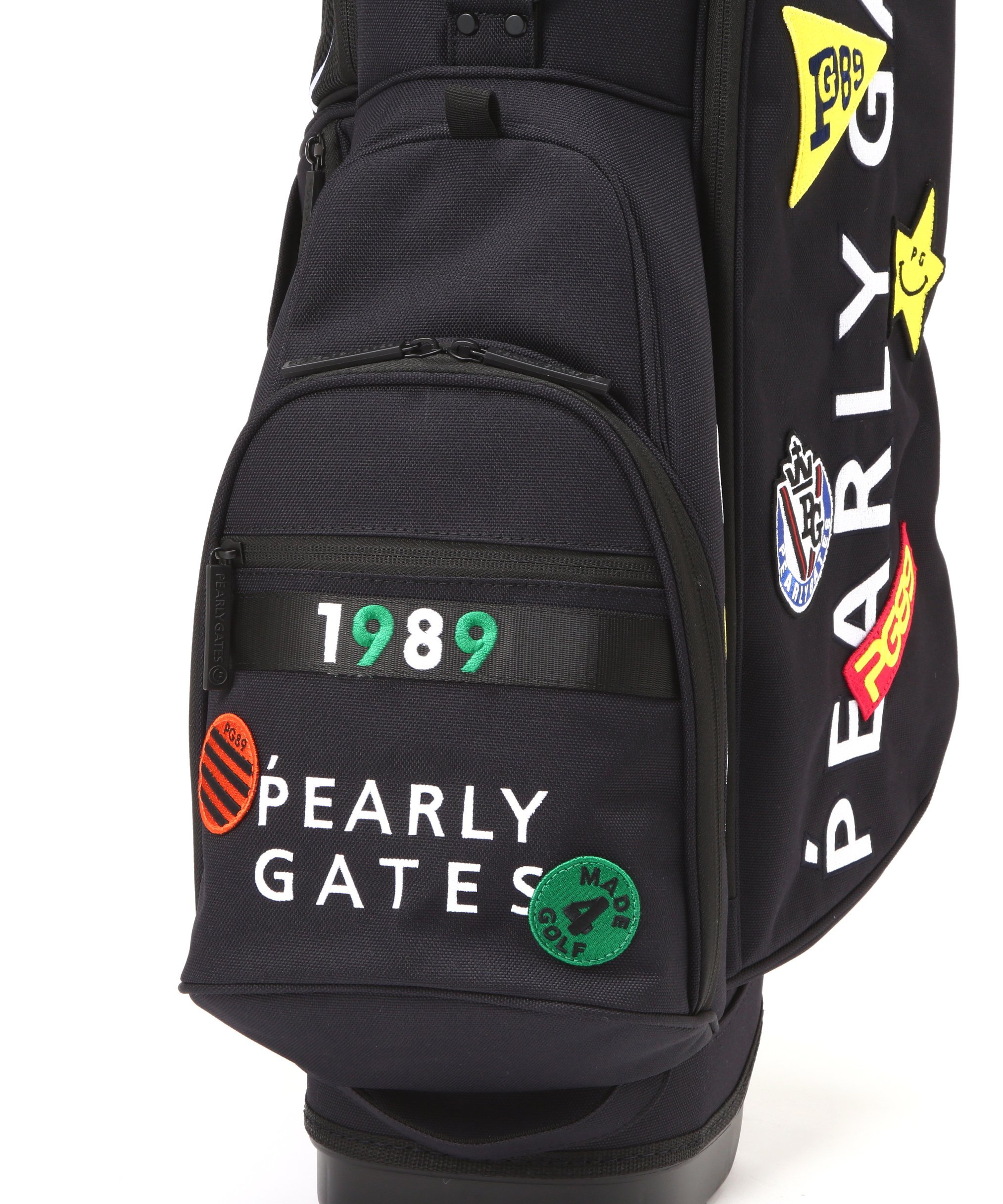 PEARLY GATES｜ワッペンスタンド式キャディバッグ (46インチ対応)(9型