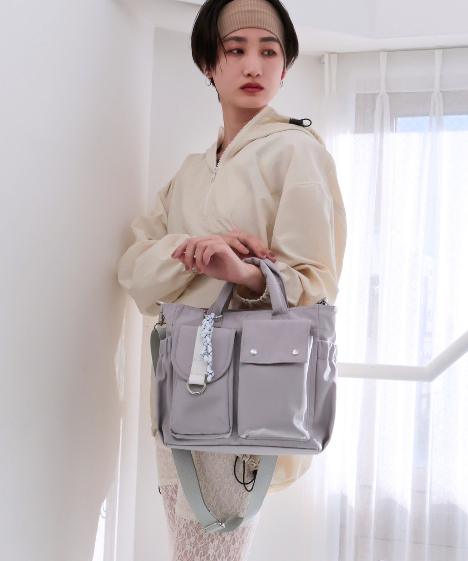 Trysil｜【2way/デイリー/オールシーズン】マルチポケット2wayトート