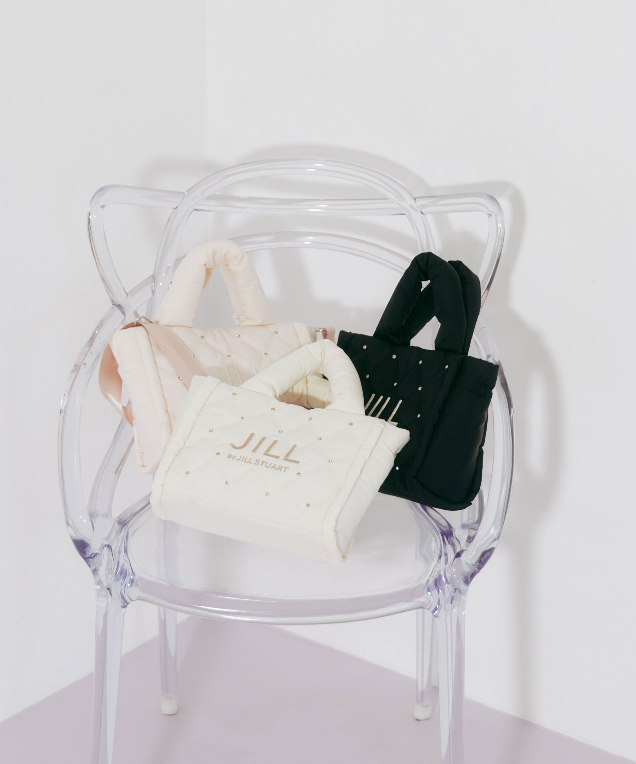 JILL by JILL STUART｜キルティングパフトートバッグ | Rakuten