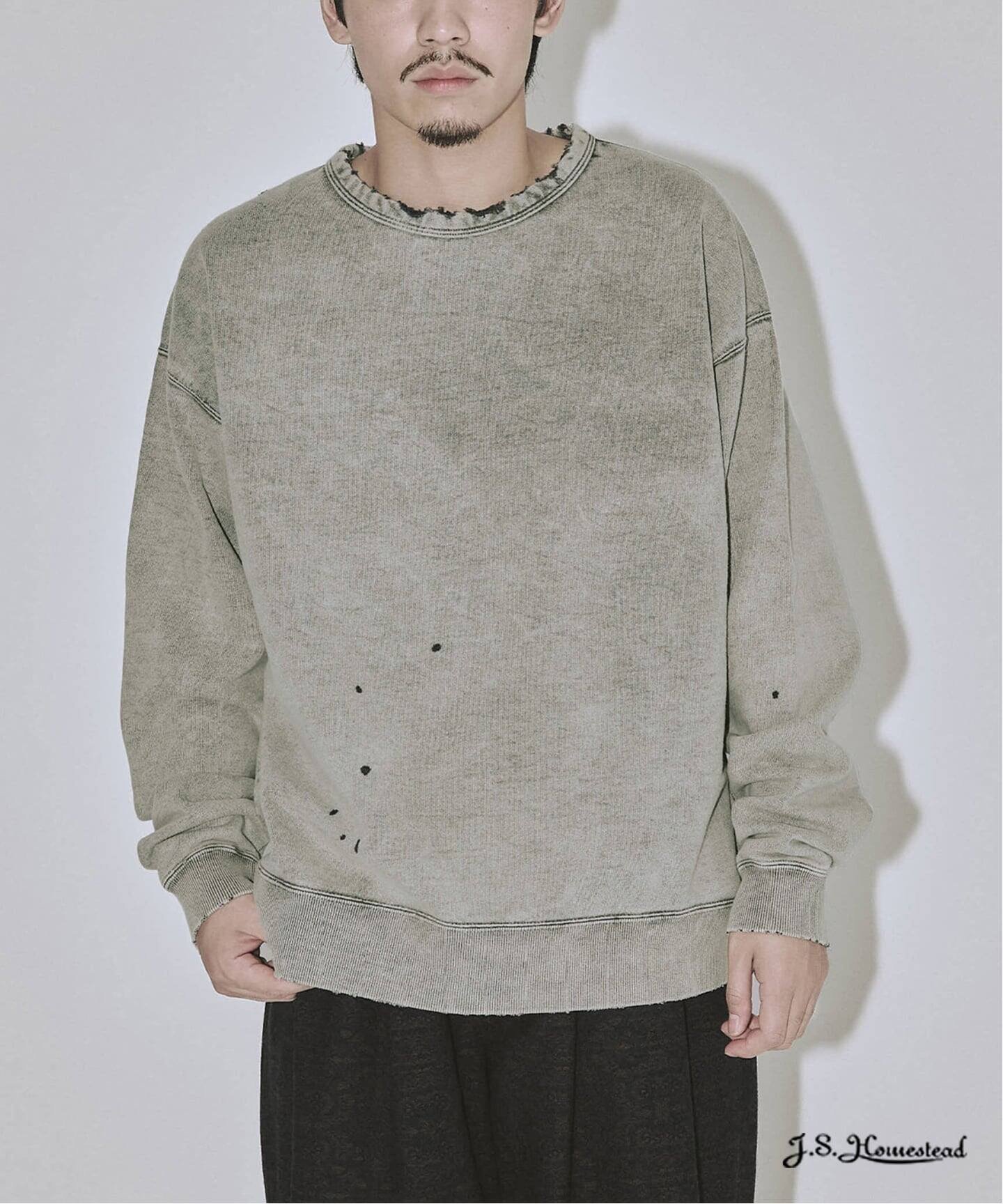 JOURNAL STANDARD｜J.S.Homestead / パシフィック 裏毛 ダメージ