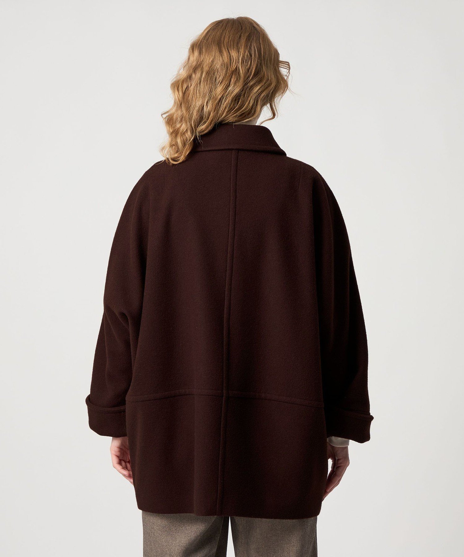 【M.】美品steven alan ウールショートコート　オフホワイト　M Steven Alan＞ウール ショート コート