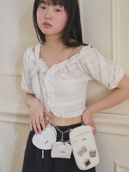 FURFUR｜【WEB限定カラー】マテリアルコンビ3SETショルダーバッグ