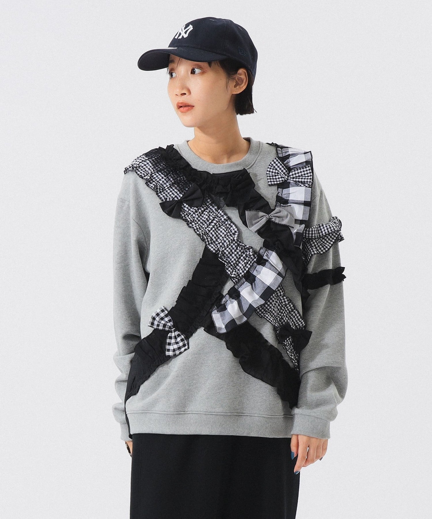 BEAMS WOMEN｜【別注】TORI-TO / リボン スウェット シャツ 25AW