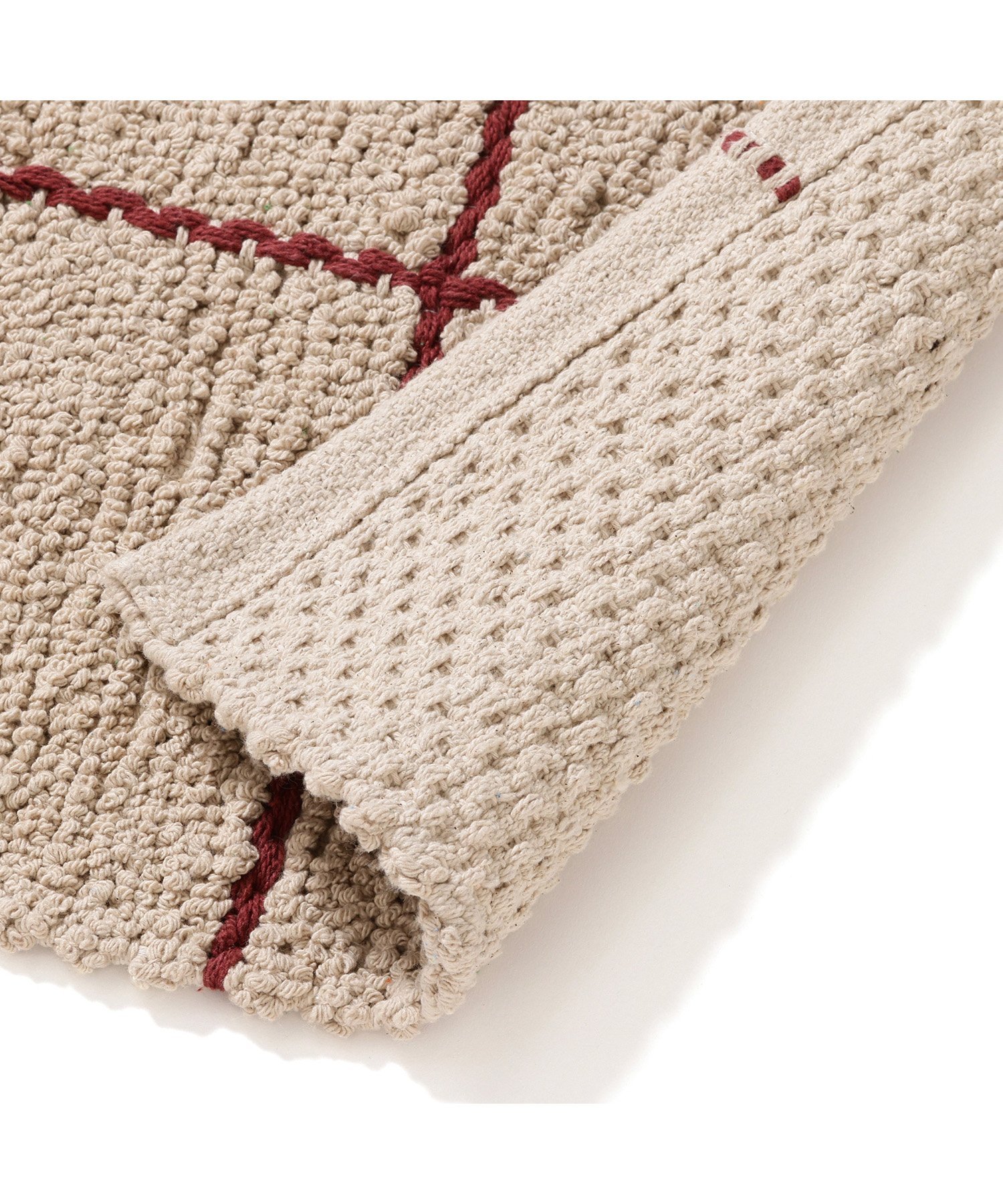 Francfranc｜ブークレ ウィンドウペン コットンラグ M 床暖房対応