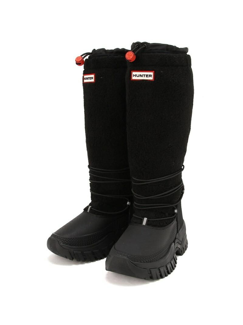 HUNTER｜(W)WOMENS WANDERER TALL SHERPA SNOW BOOT | Rakuten Fashion