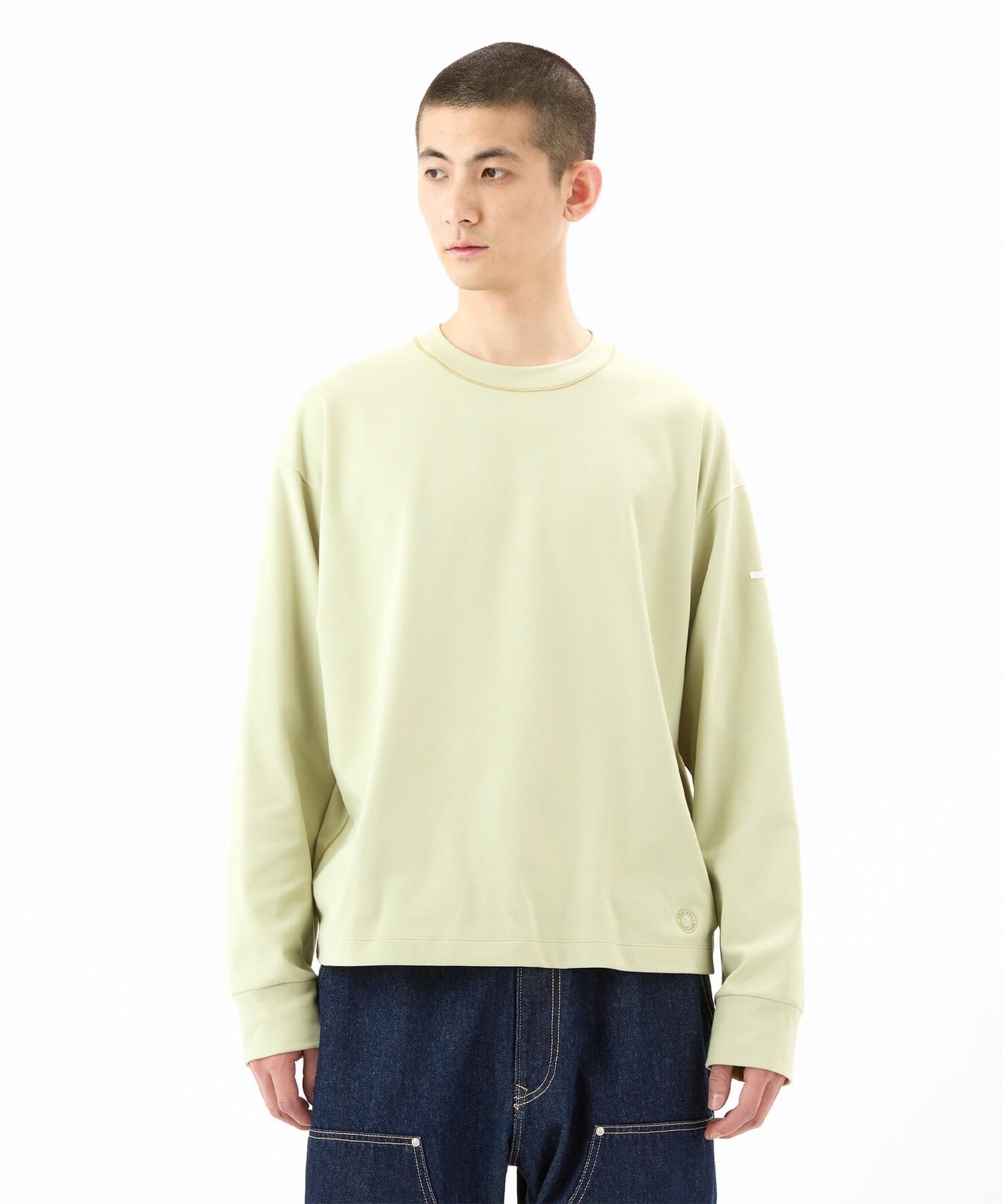 ★★キョロ坊 専用★★WHITESVILLE ダメージ クルーネックスウェット セール】WHITESVILLE |〈別注〉ダメージ クルーネックスウェット WOMEN