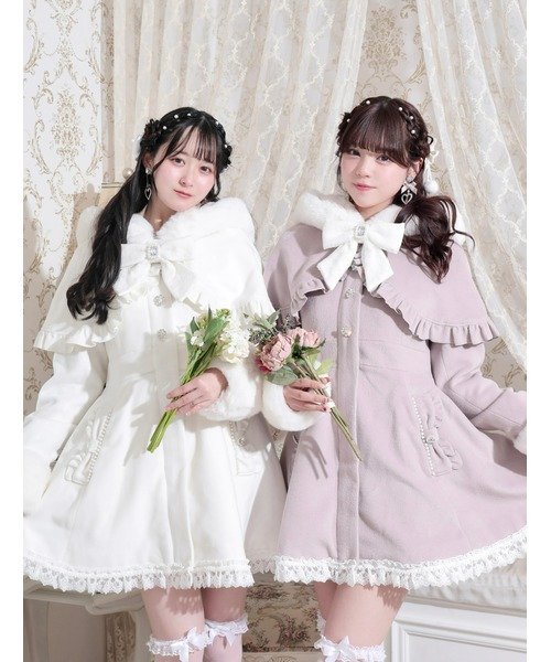 NOEMIE｜ケープフリルドーリーフレアコート | Rakuten Fashion(楽天