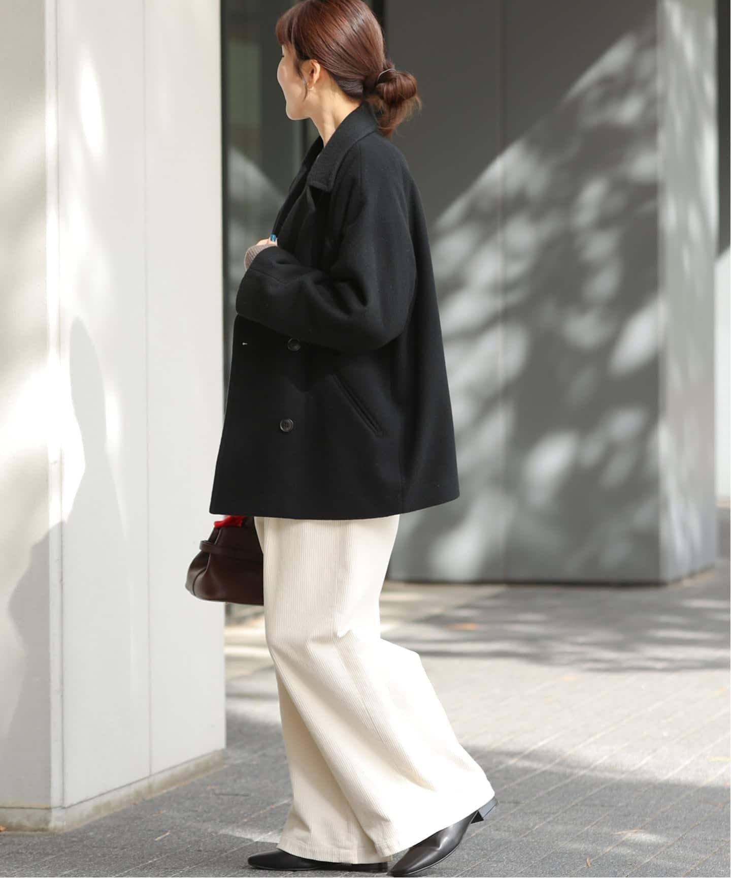 JOURNAL STANDARD relume｜《WEB限定》尾州ウールショートPコート