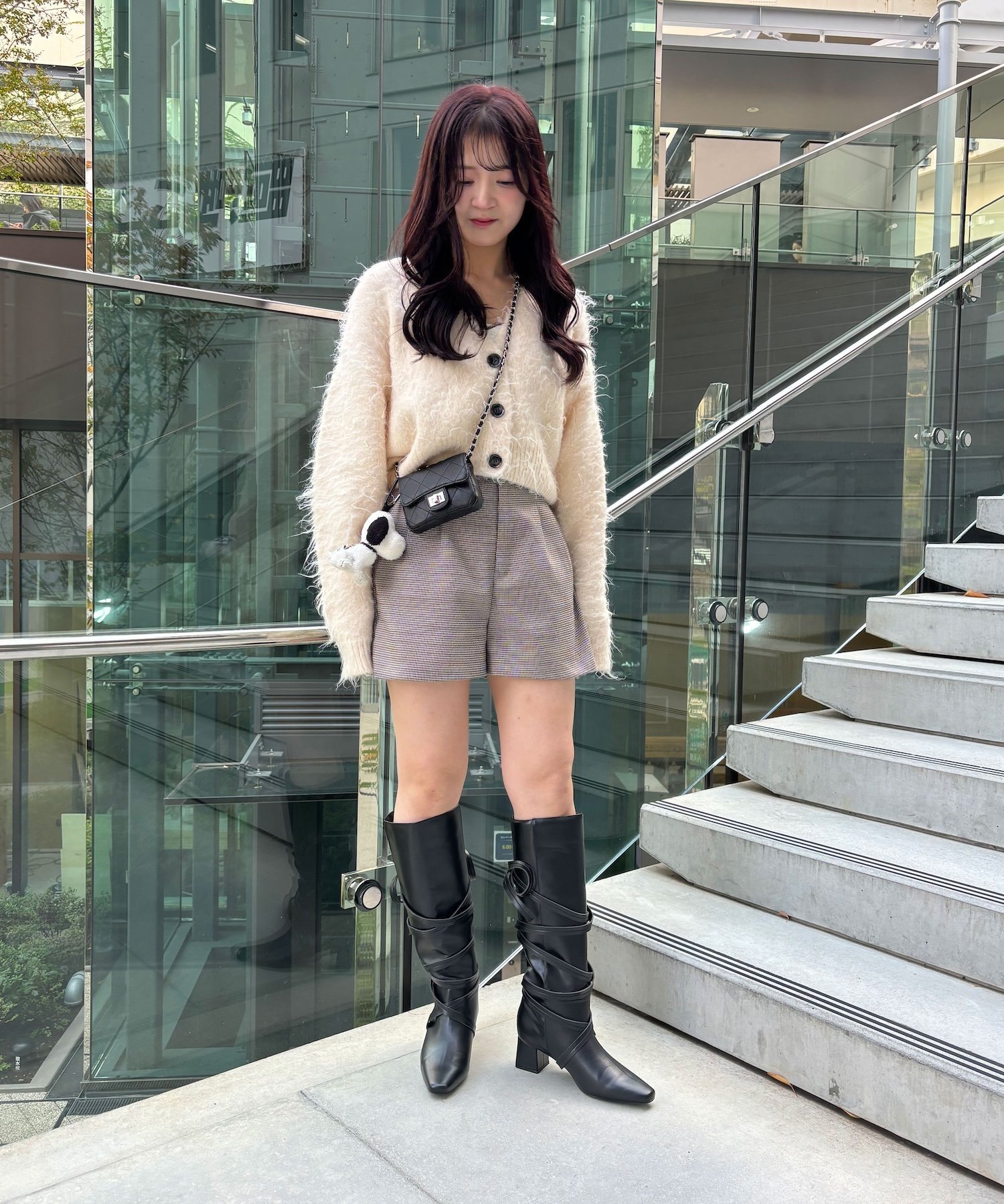 EVOL｜取り外し可リボンロングブーツ | Rakuten Fashion(楽天