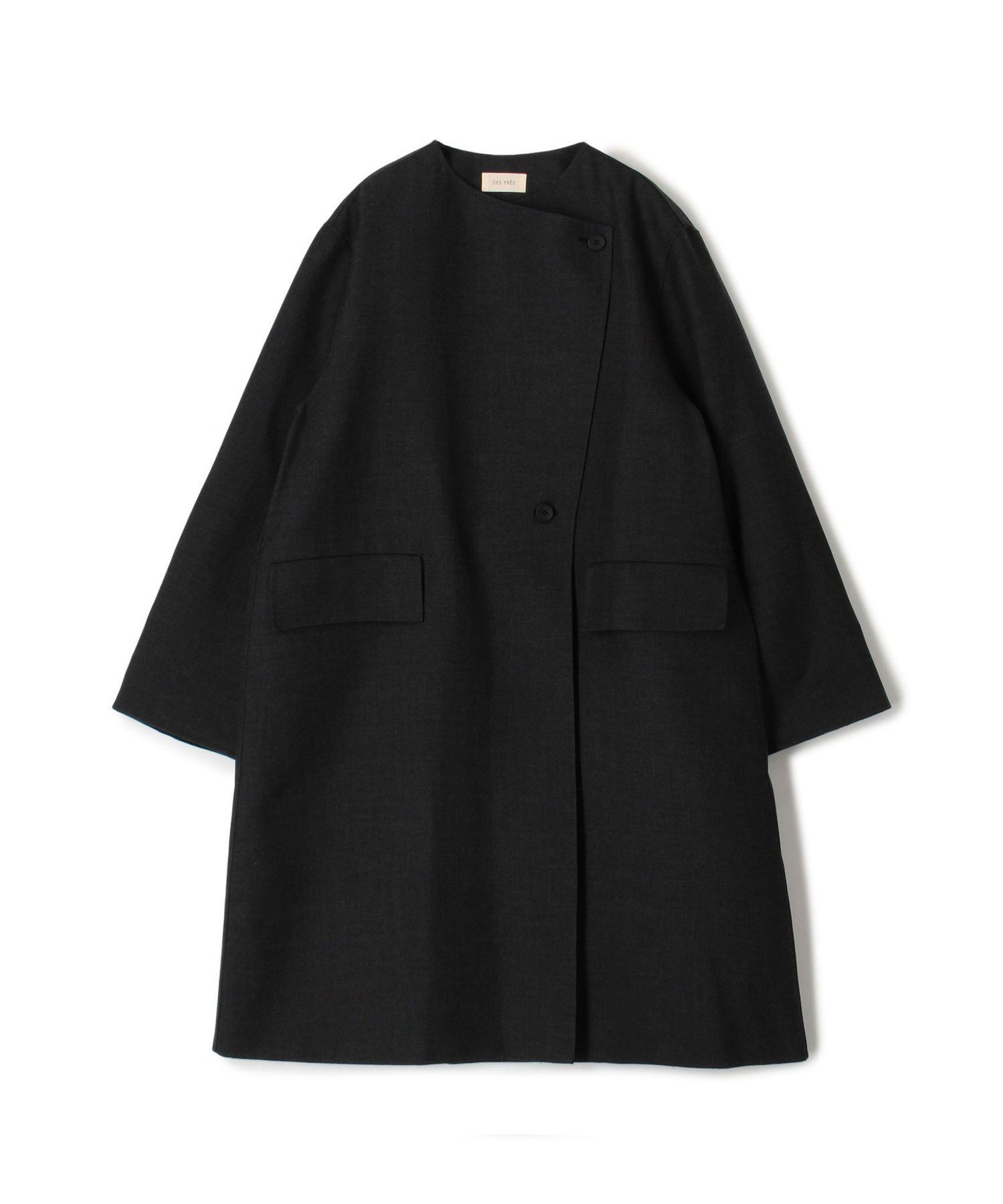 TOMORROWLAND｜ダブルフェイスツイル オープンカラーコート | Rakuten