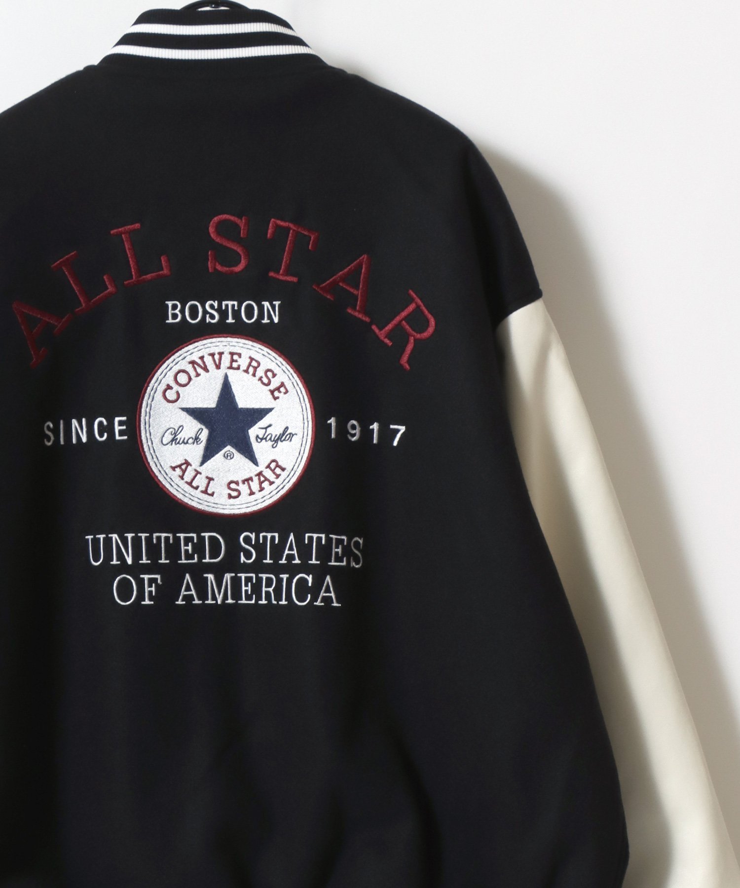 Lazar｜CONVERSE コンバース スタジアムジャケット メンズ スタジャン