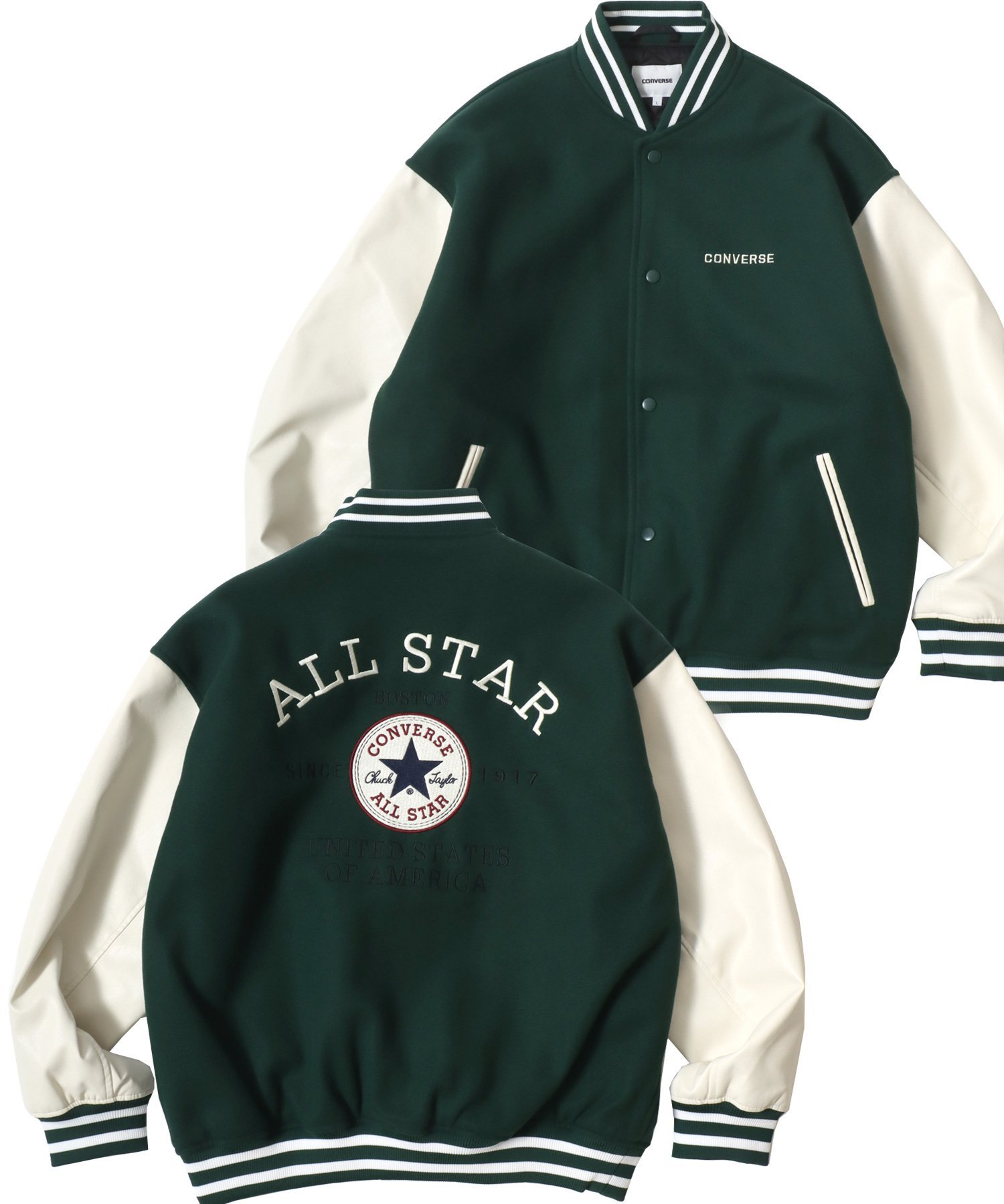 楽天市場】コンバース オールスター レザー（コート・ジャケット