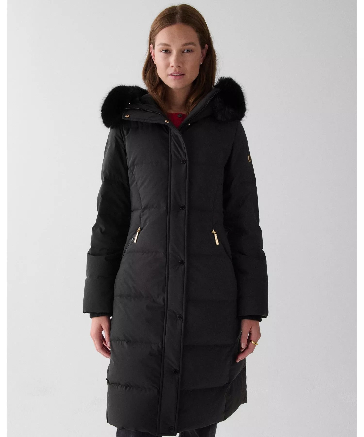 kate spade new york｜【公式】ロング パーカー ウィズ フェイクファー