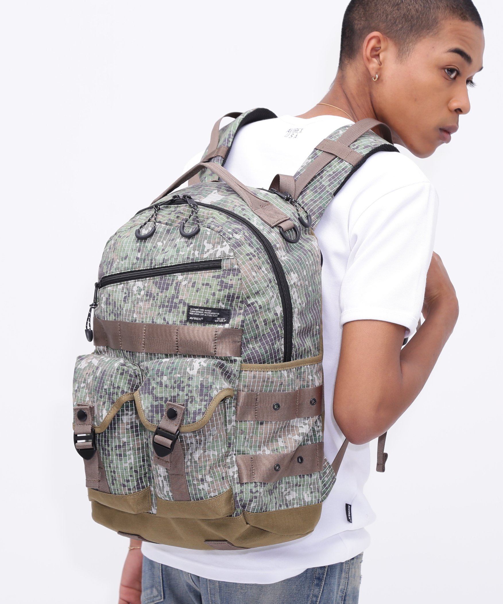 AVIREX｜《直営店限定》REFLECT RIP RUCKSACK | Rakuten Fashion(楽天