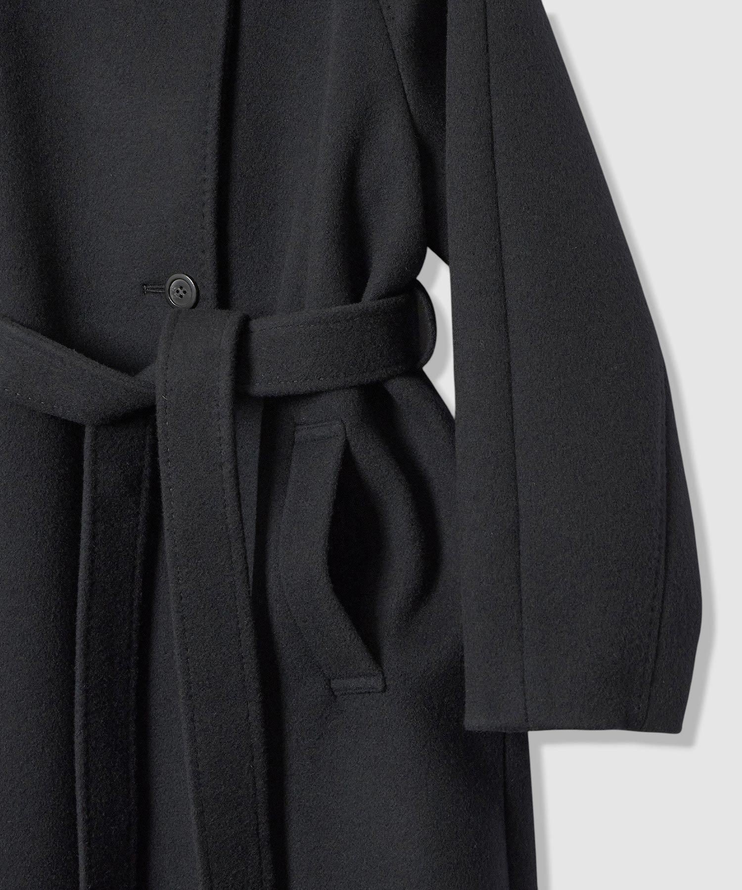 ANAYI｜ラムウールビーバースタンドコート | Rakuten Fashion(楽天