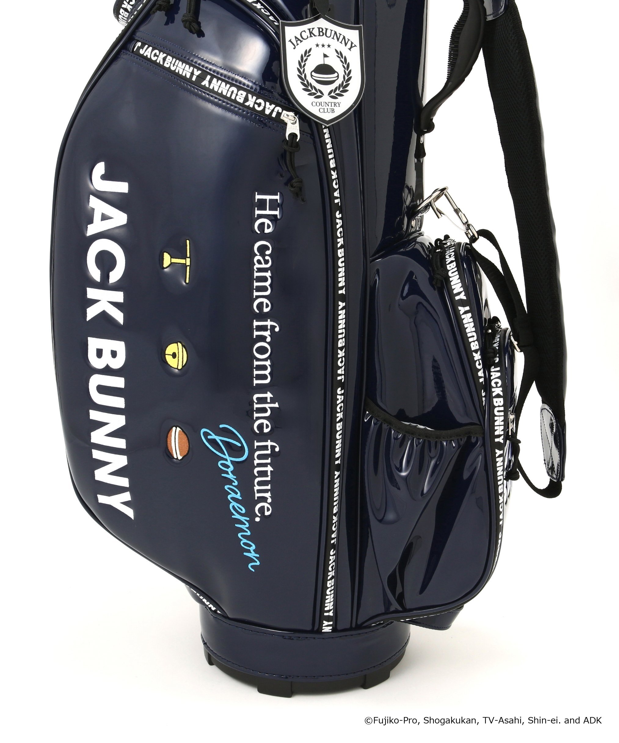 Jack Bunny!!｜自立型エナメルキャディバッグ (46インチ対応) (UNISEX