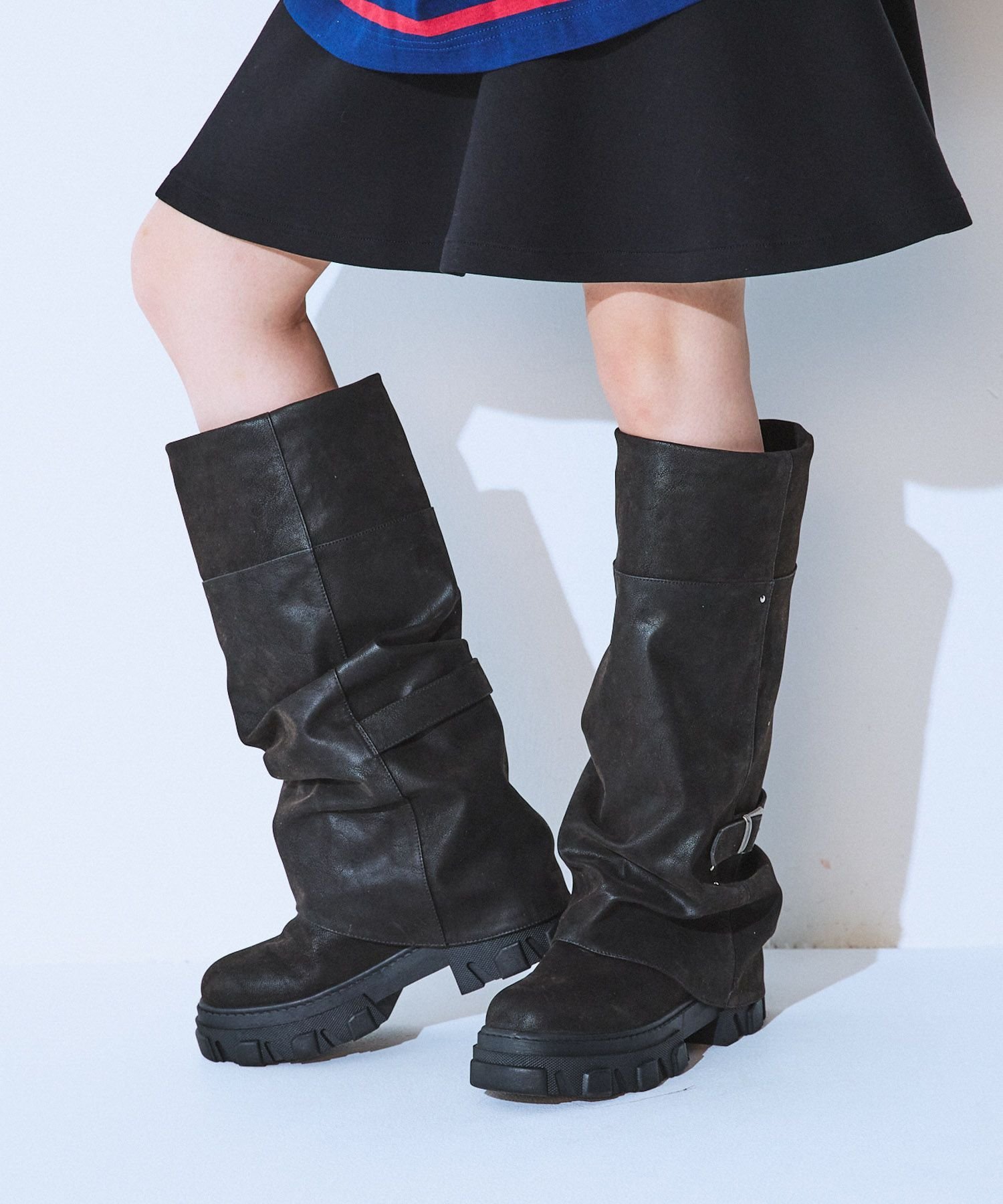 JEANASIS｜ルーズFITロングブーツ | Rakuten Fashion(楽天ファッション