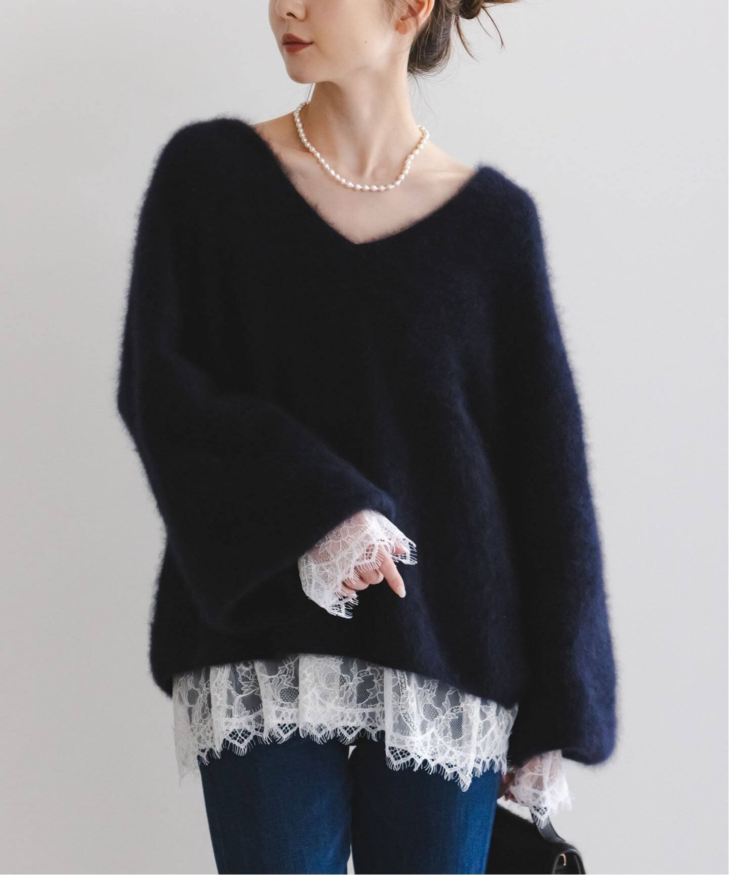 NOBLE｜《追加》サラサシアーレースブラウス | Rakuten Fashion(楽天