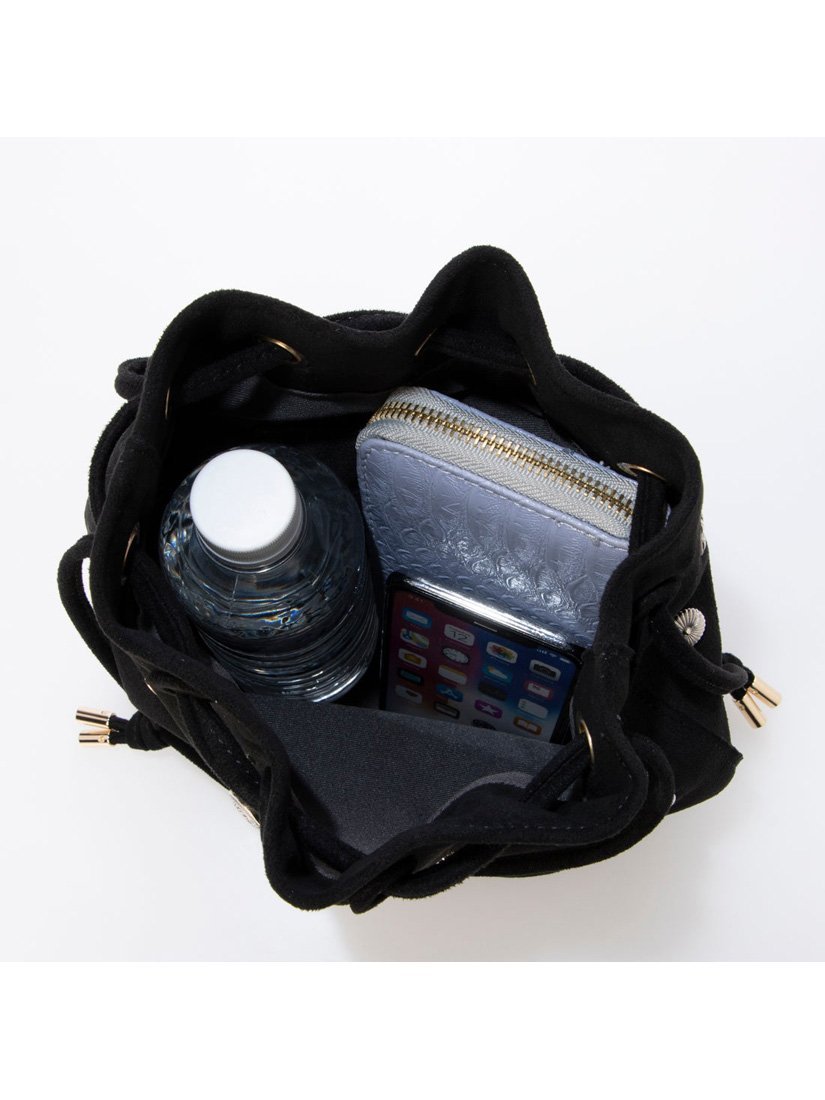 UN BILLION｜カカトゥ kakatoo / スエード調スタッズドロストバッグ