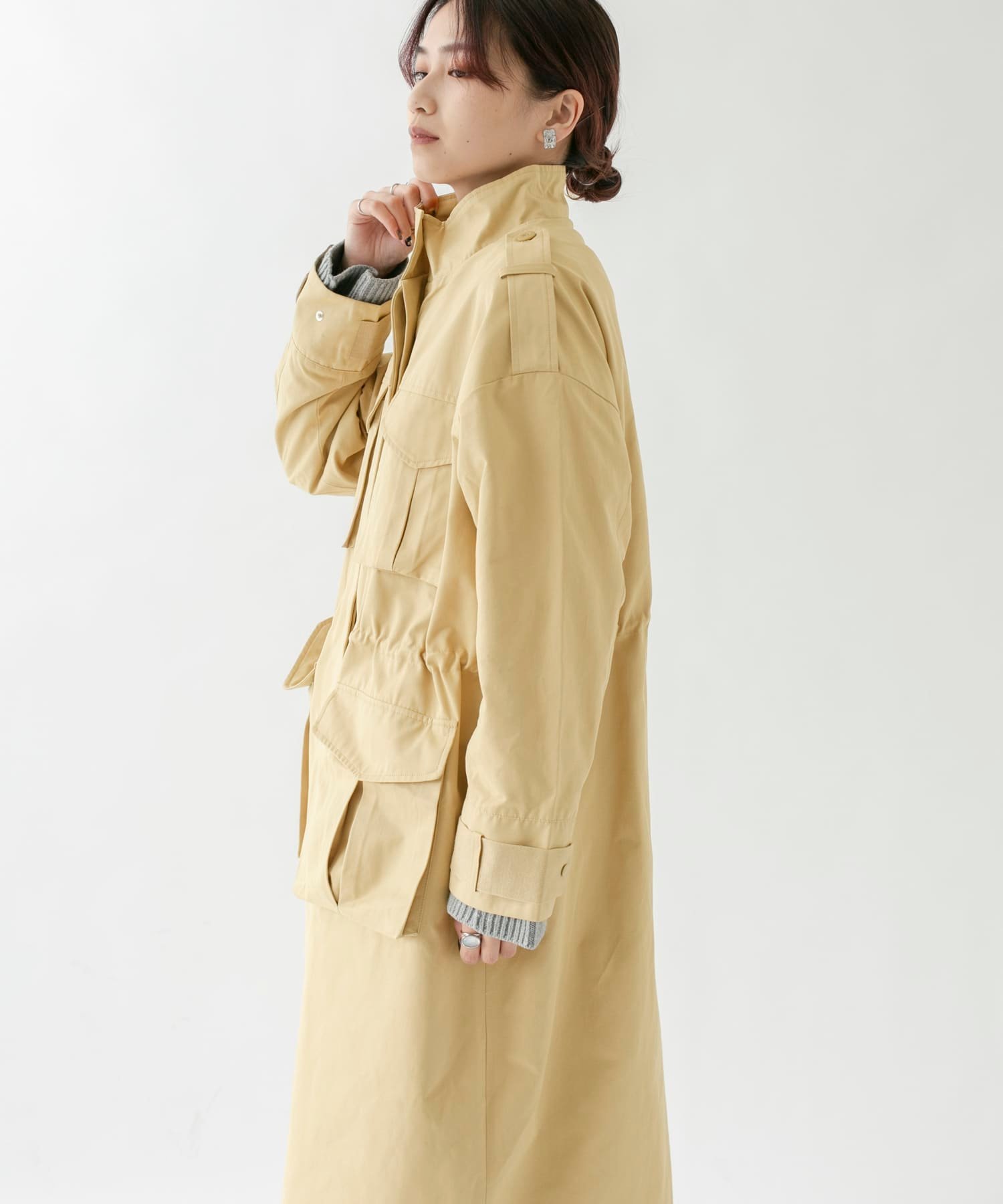 KBF｜ドロストミリタリーコート | Rakuten Fashion(楽天ファッション
