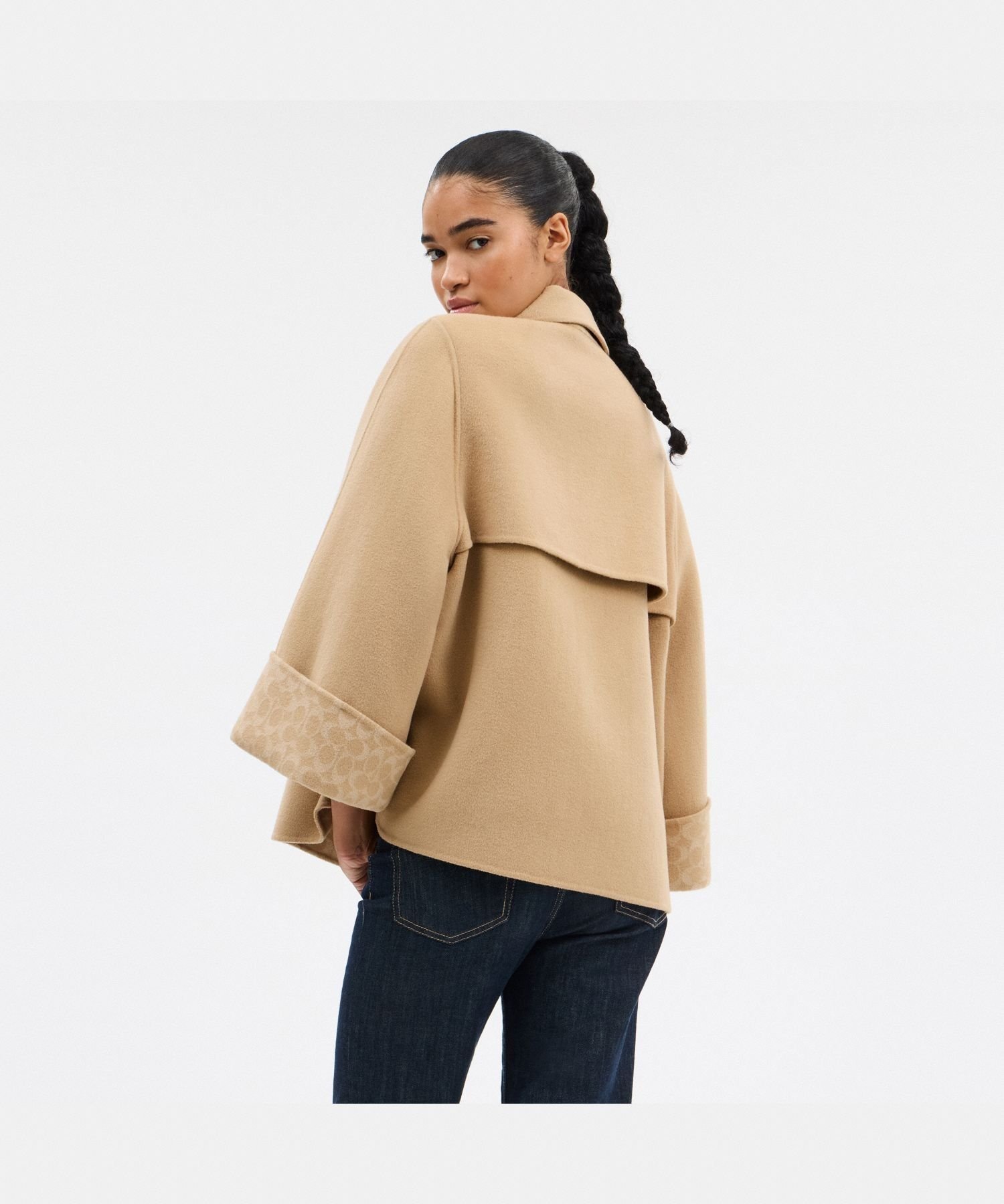 COACH OUTLET｜【公式】ウール スウィング コート | Rakuten Fashion