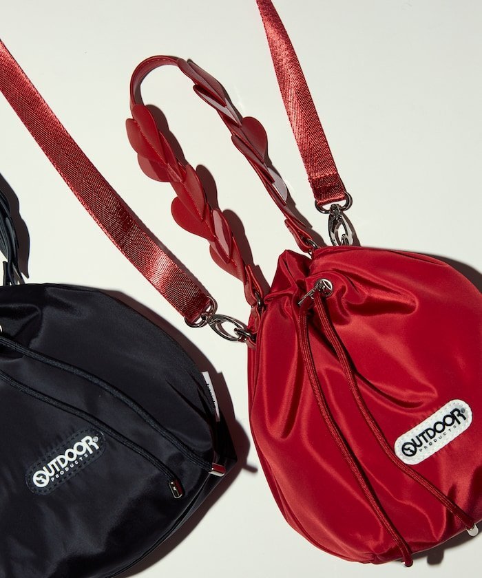 FREAK'S STORE｜x BASICKS HEART HANDLE BAG / 2WAY 巾着ショルダー