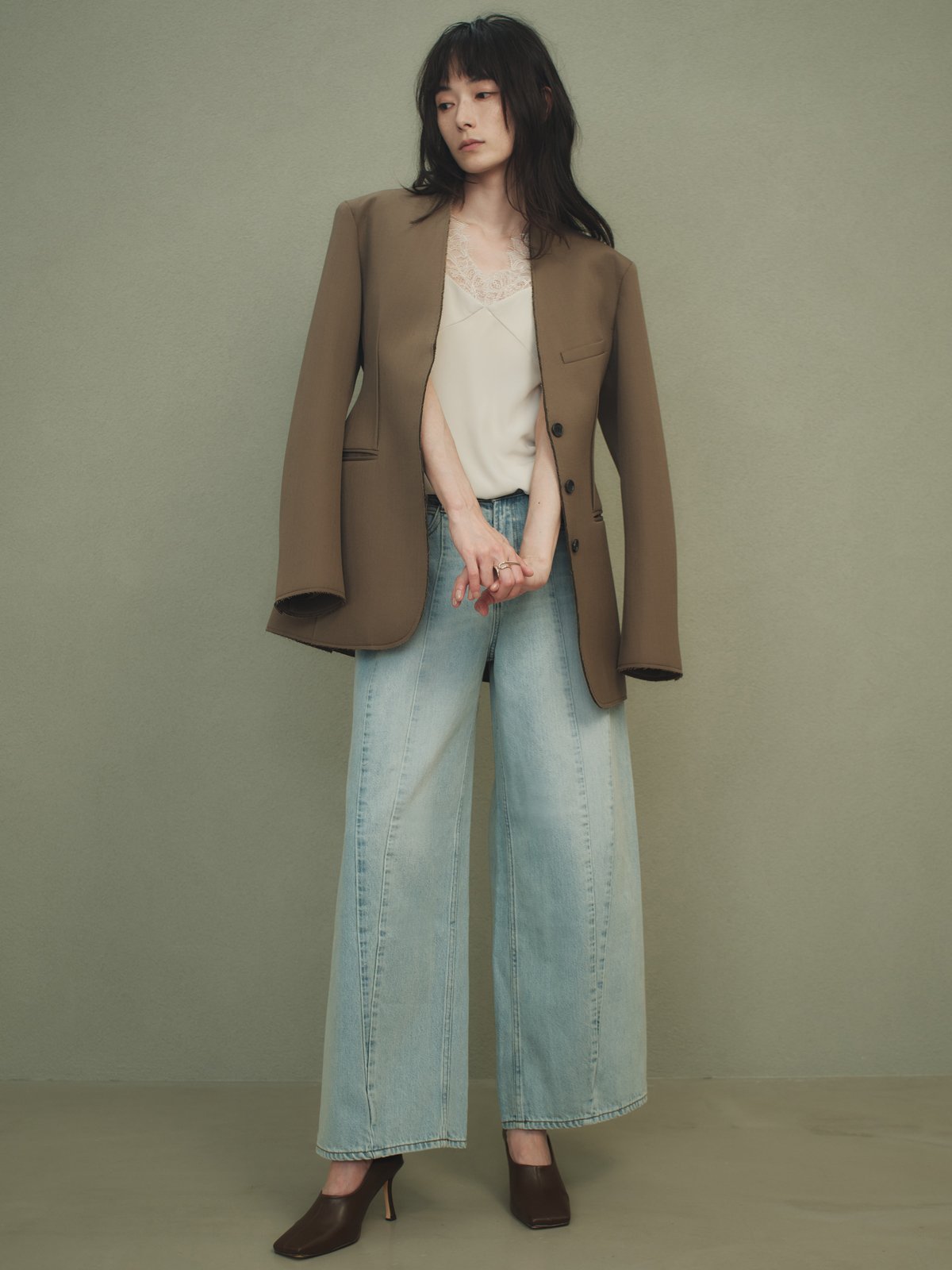 anuans｜レーストリムカップインキャミソール | Rakuten Fashion(楽天