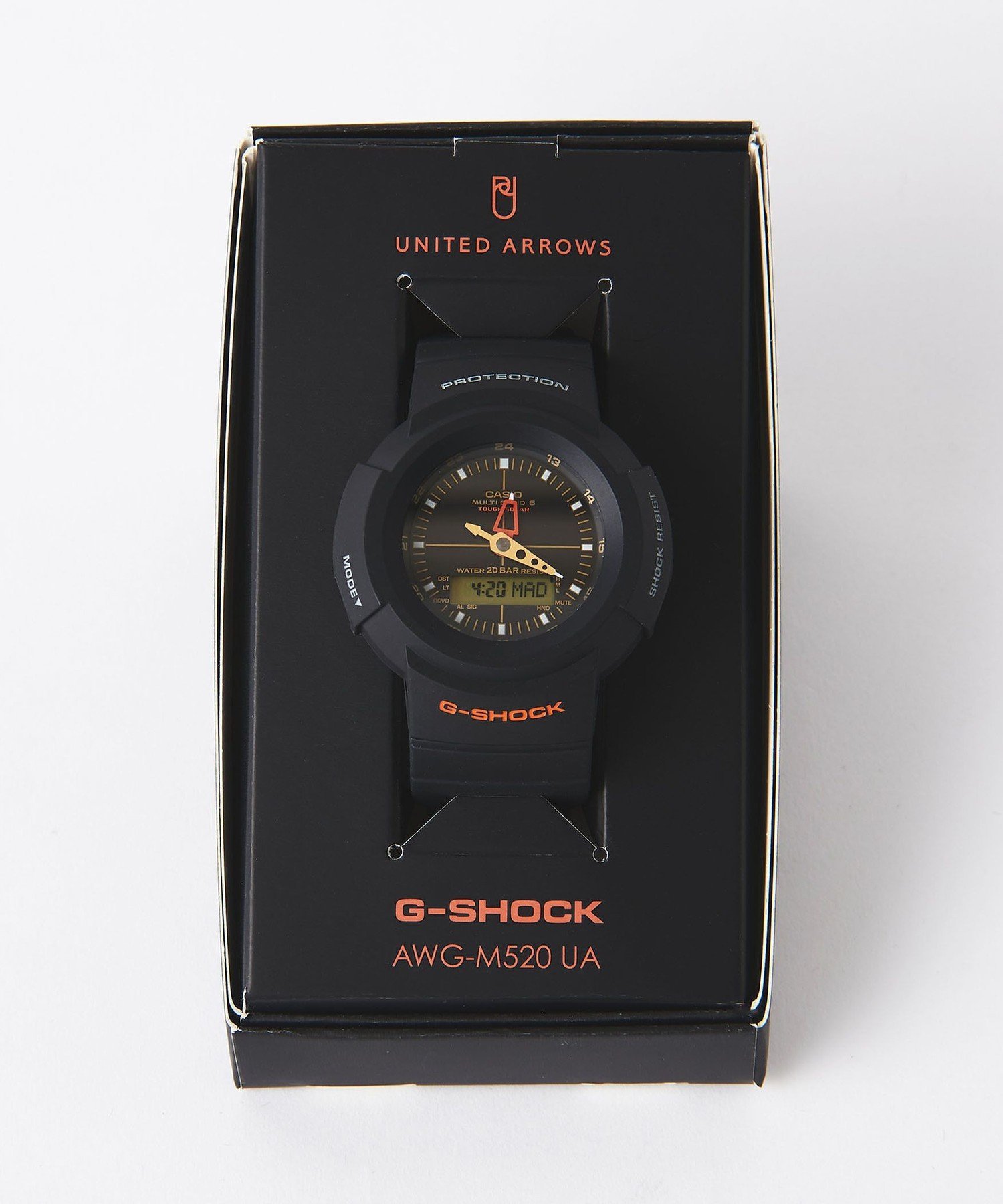 【美品】ユナイテッドアローズ別注 　G-SHOCK　AWG-M520UA UNITED ARROWS EXCLUSIVE CASIO G-SHOCK for UNITED ARROWS “AWG-M520UA”