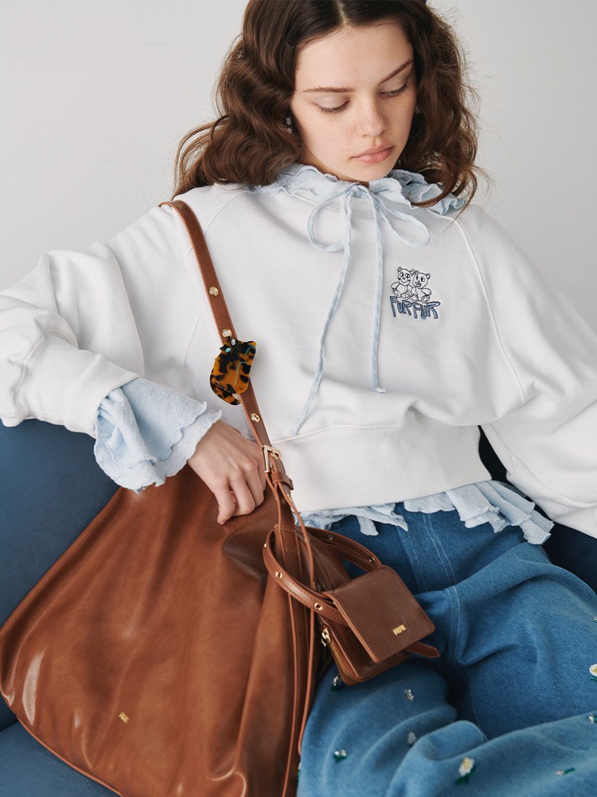 FURFUR｜ファニーモチーフ刺繍スウェット | Rakuten Fashion(楽天