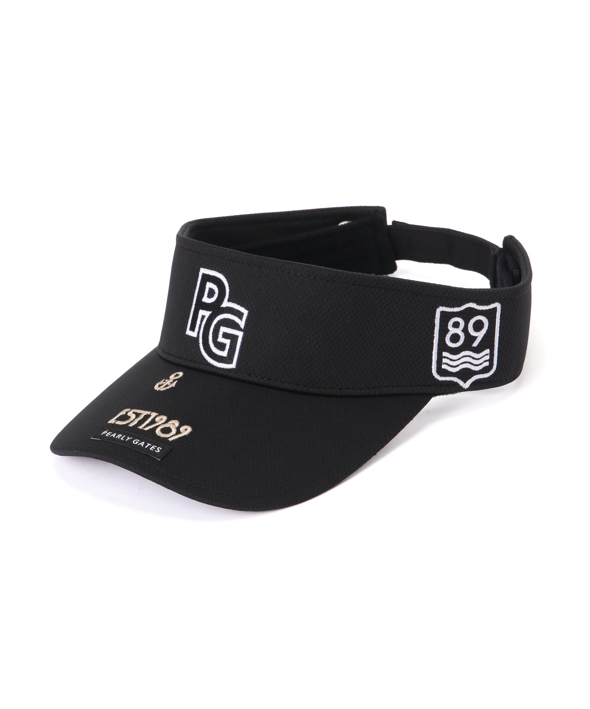 PEARLY GATES｜PGロゴベーシックバイザー (UNISEX) | Rakuten Fashion