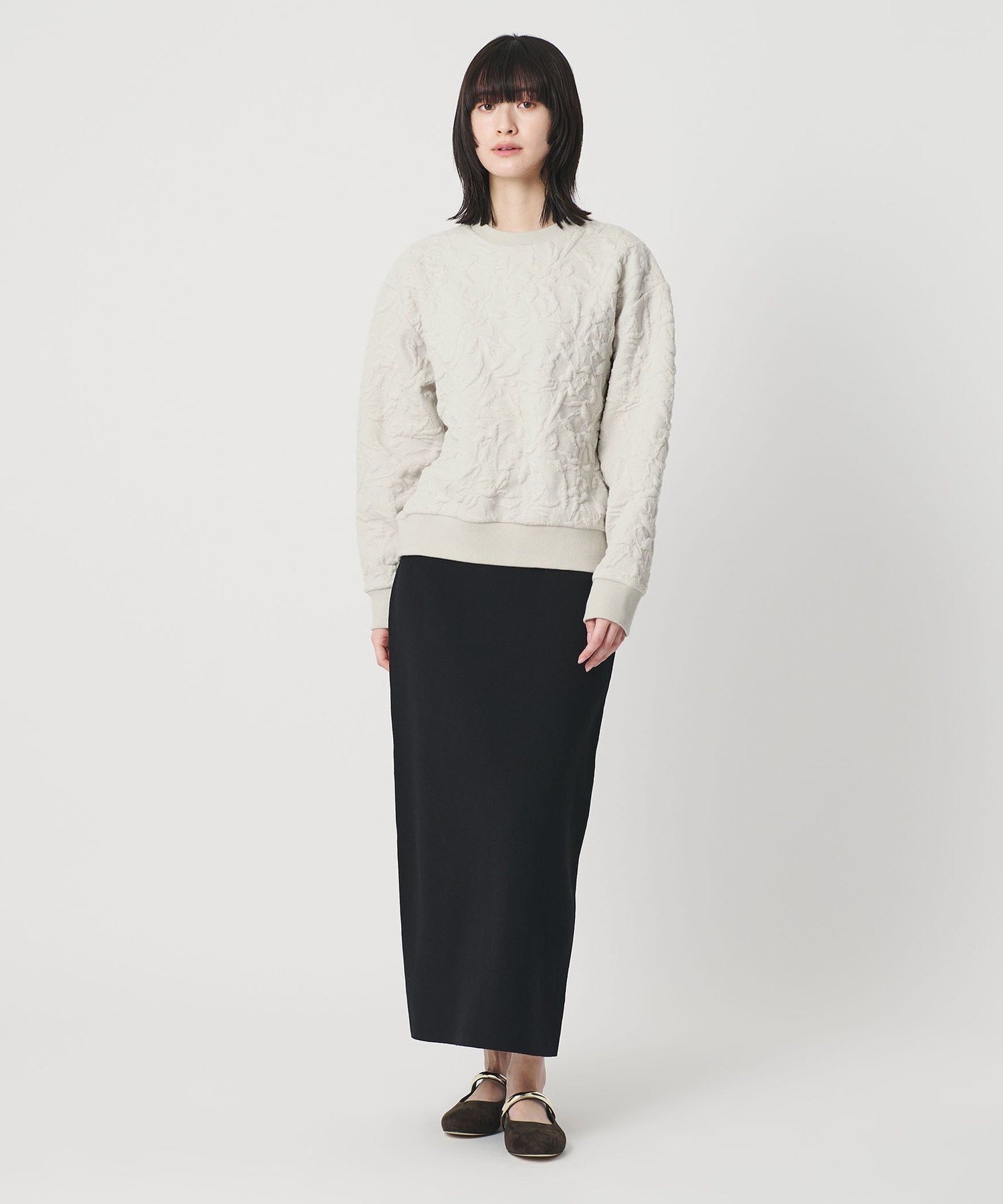 BEAUTY&YOUTH UNITED ARROWS｜ボタニカルジャガード プルオーバー