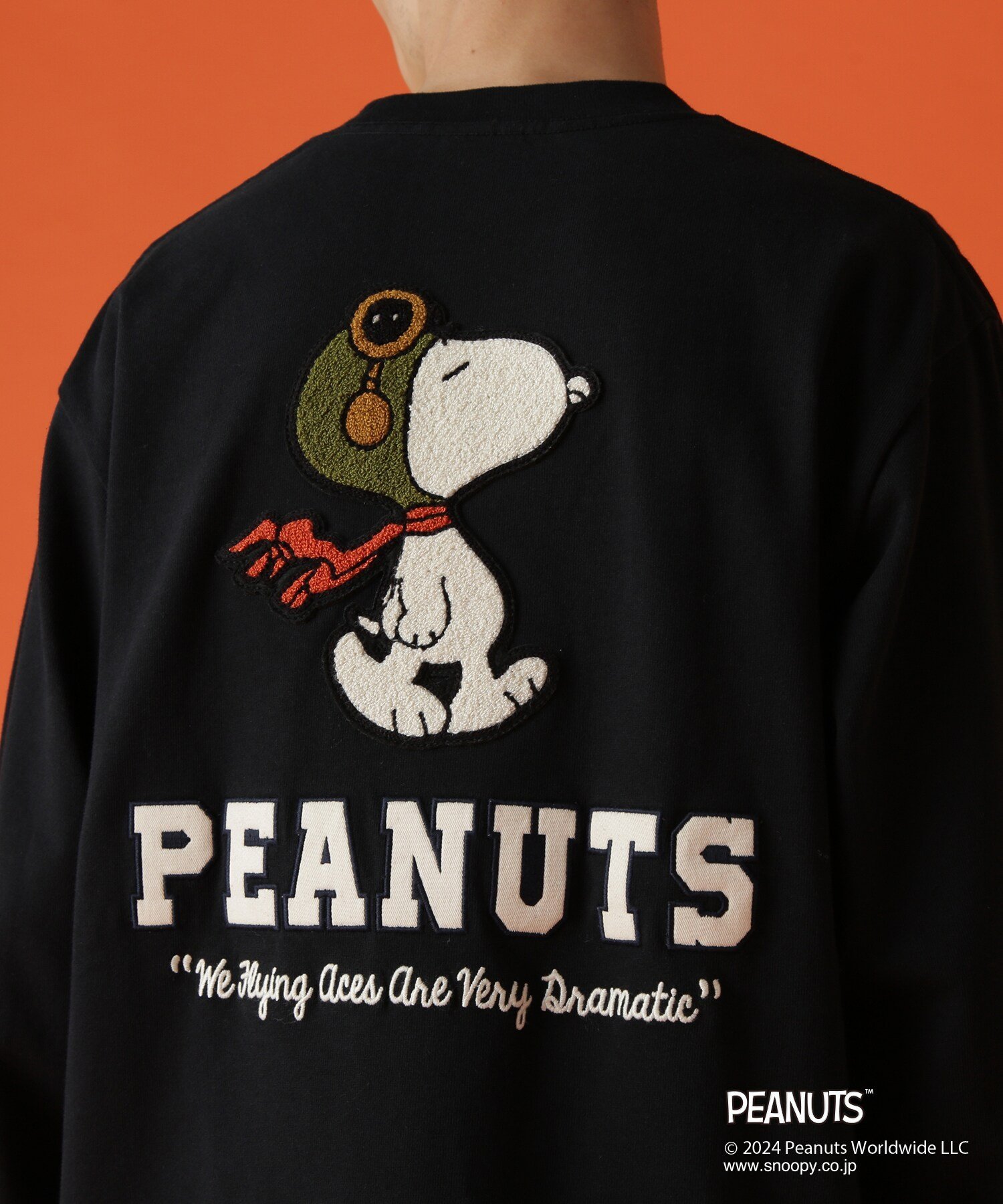 AVIREX｜《AVIREX × PEANUTS》LONGSLEEVE T-SHIRT 